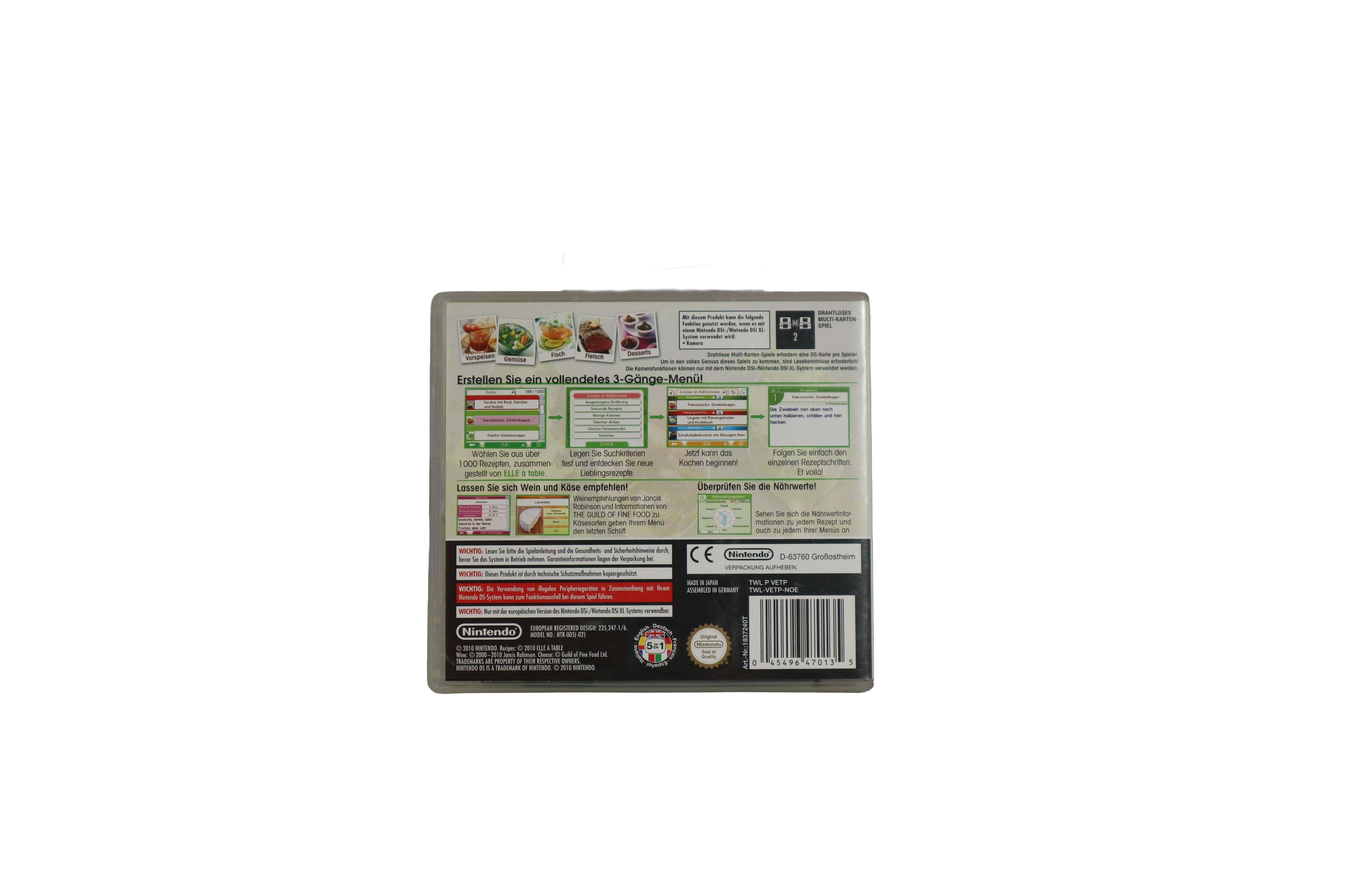 E.L.L.E. 1000 Rezepte Nintendo DS