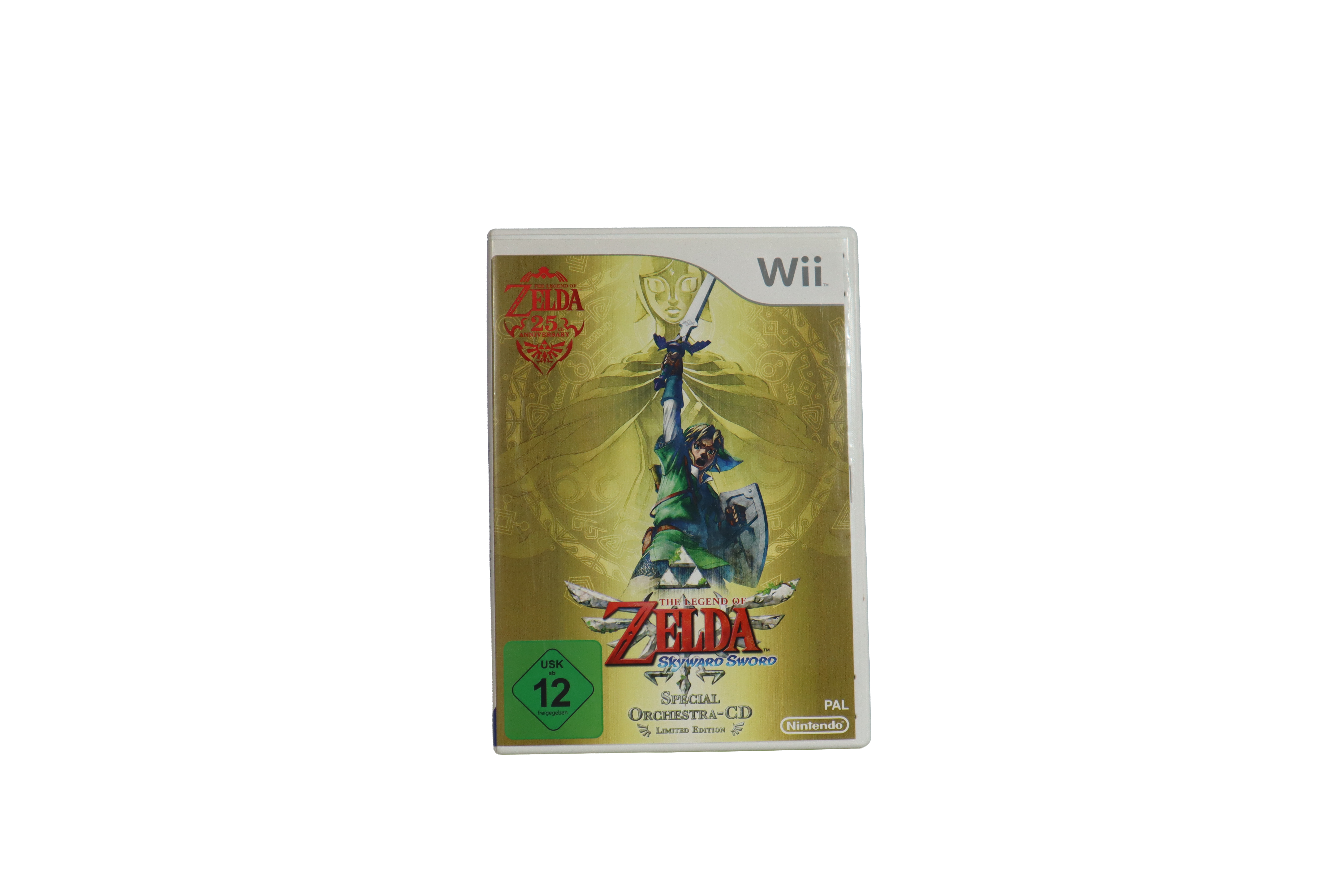 Legend of Zelda Skyward Swort 25th Anniversary Wii