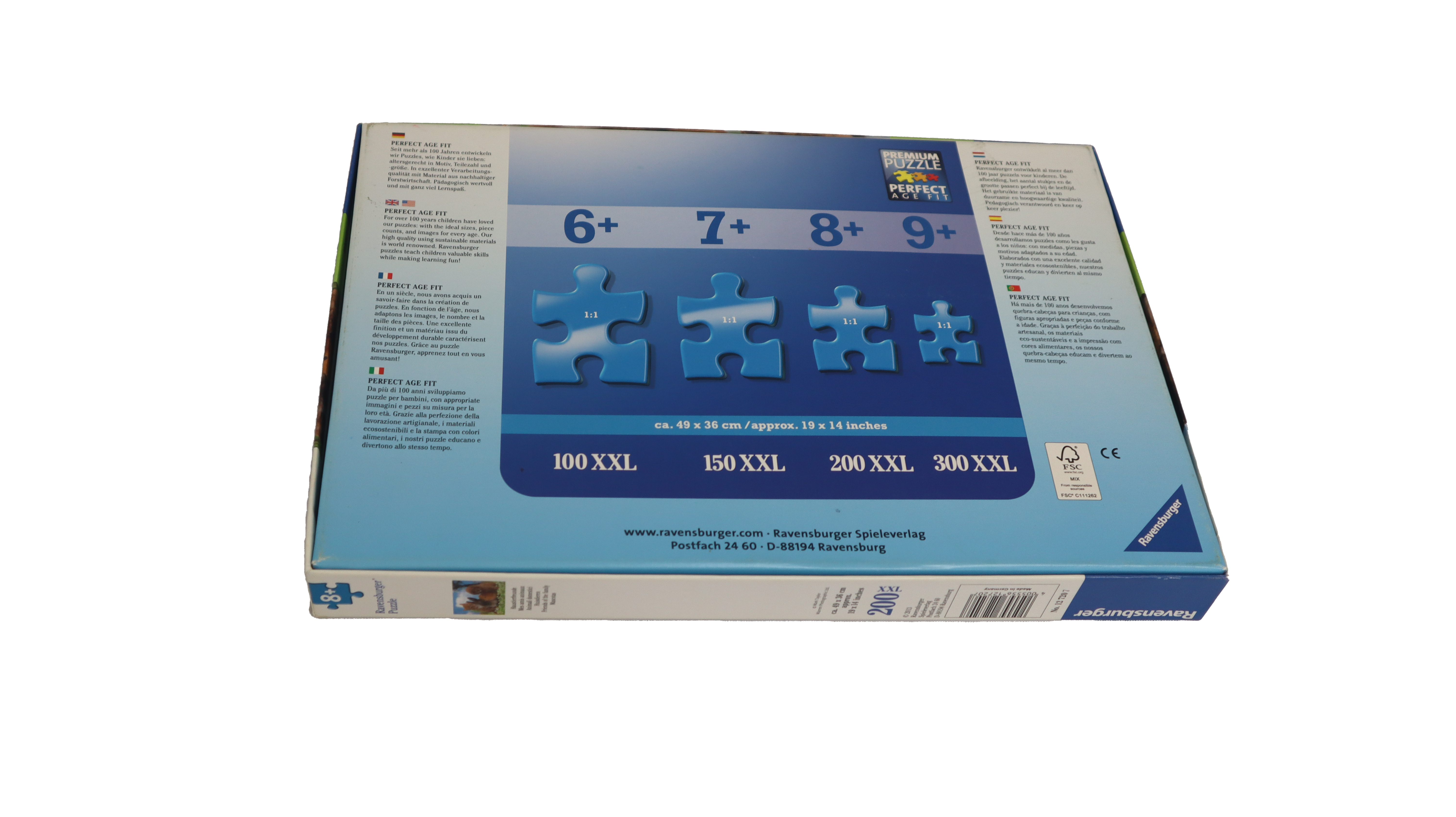 Ravensburger 200 XXL-Teile Puzzle Haustierfreunde