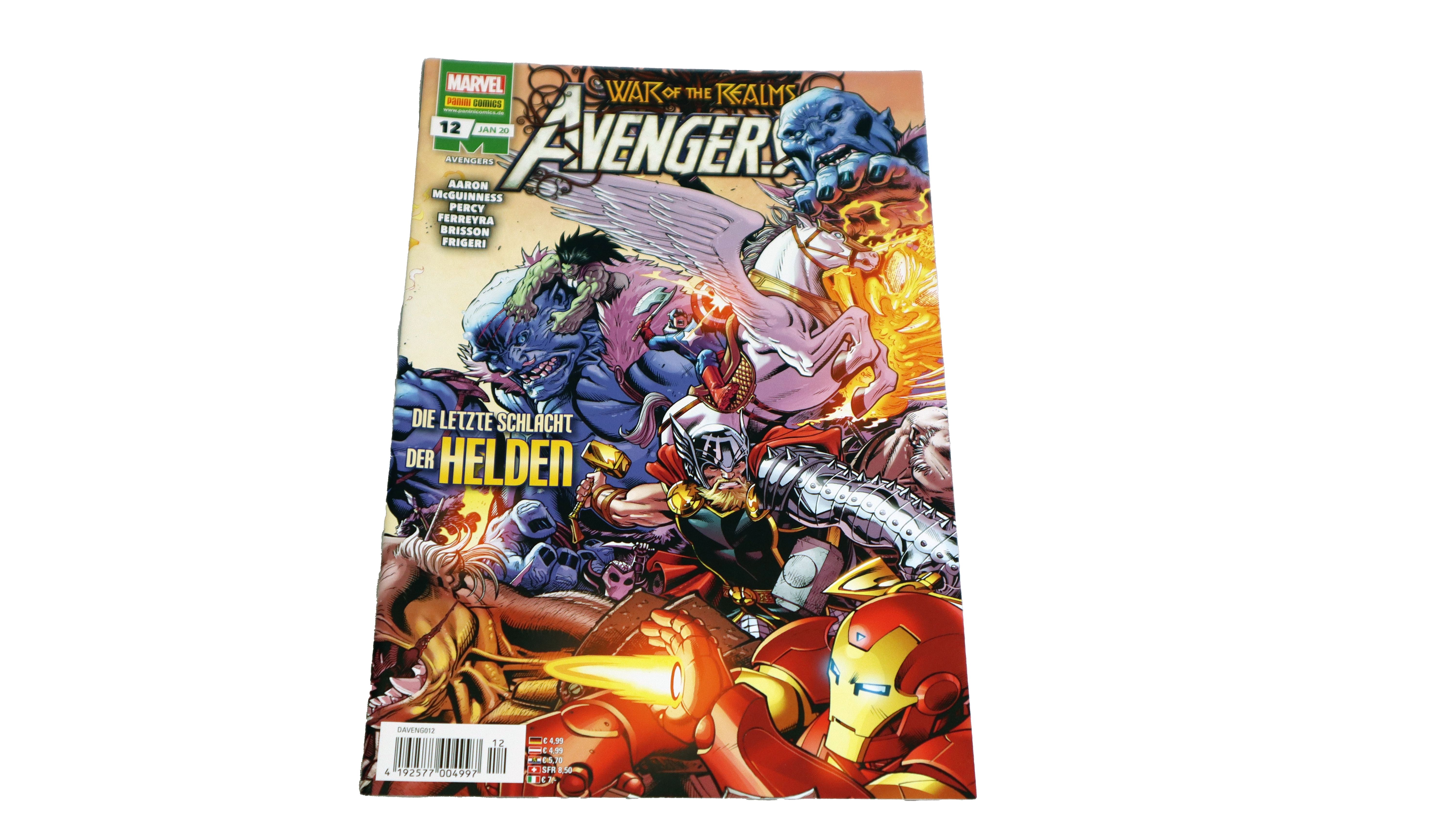 Marvel Avengers Comics 1-14, 16-18, 20 u. 22