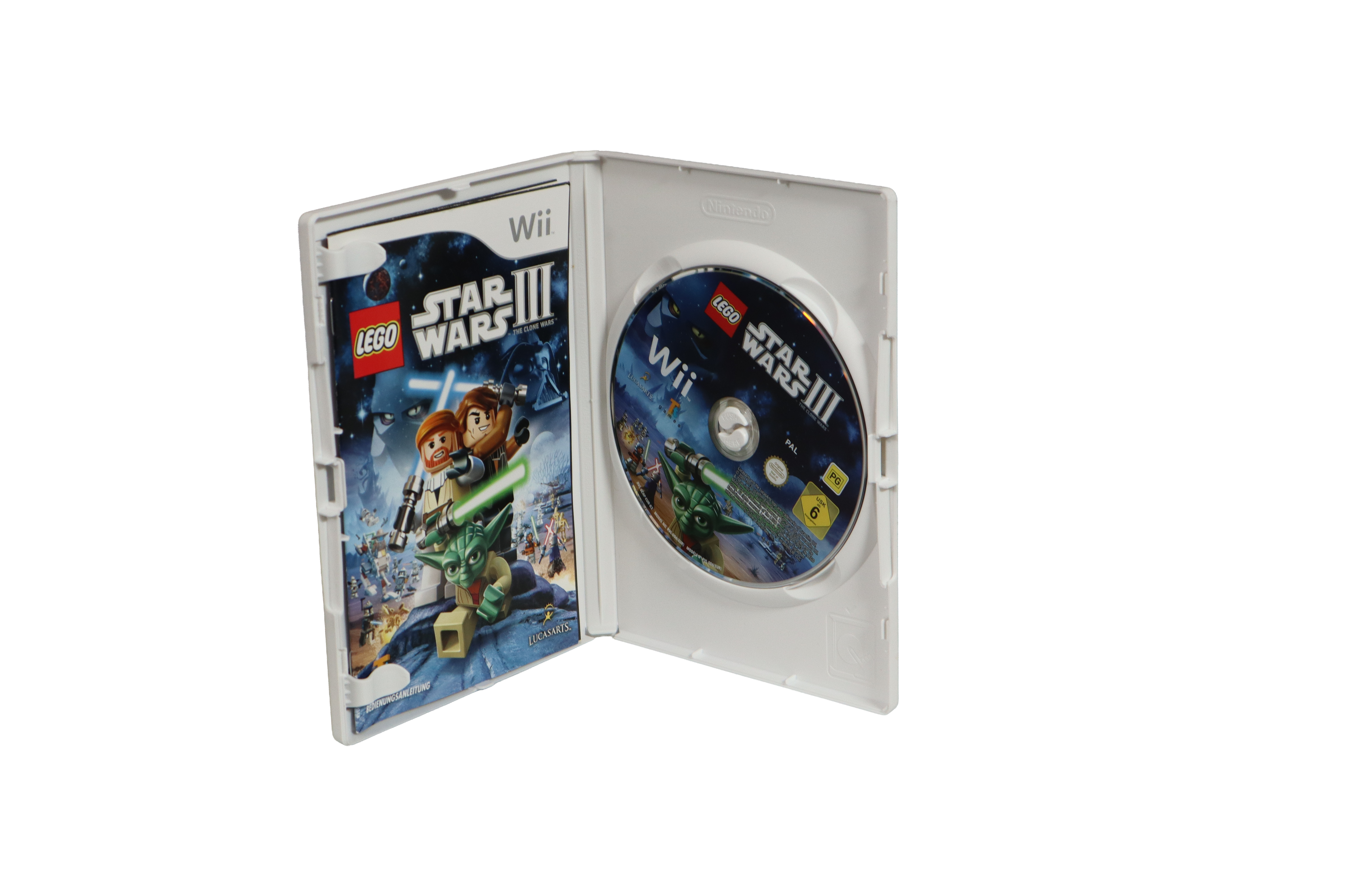 Nintendo Wii Lego Star Wars 3 The Clone Wars