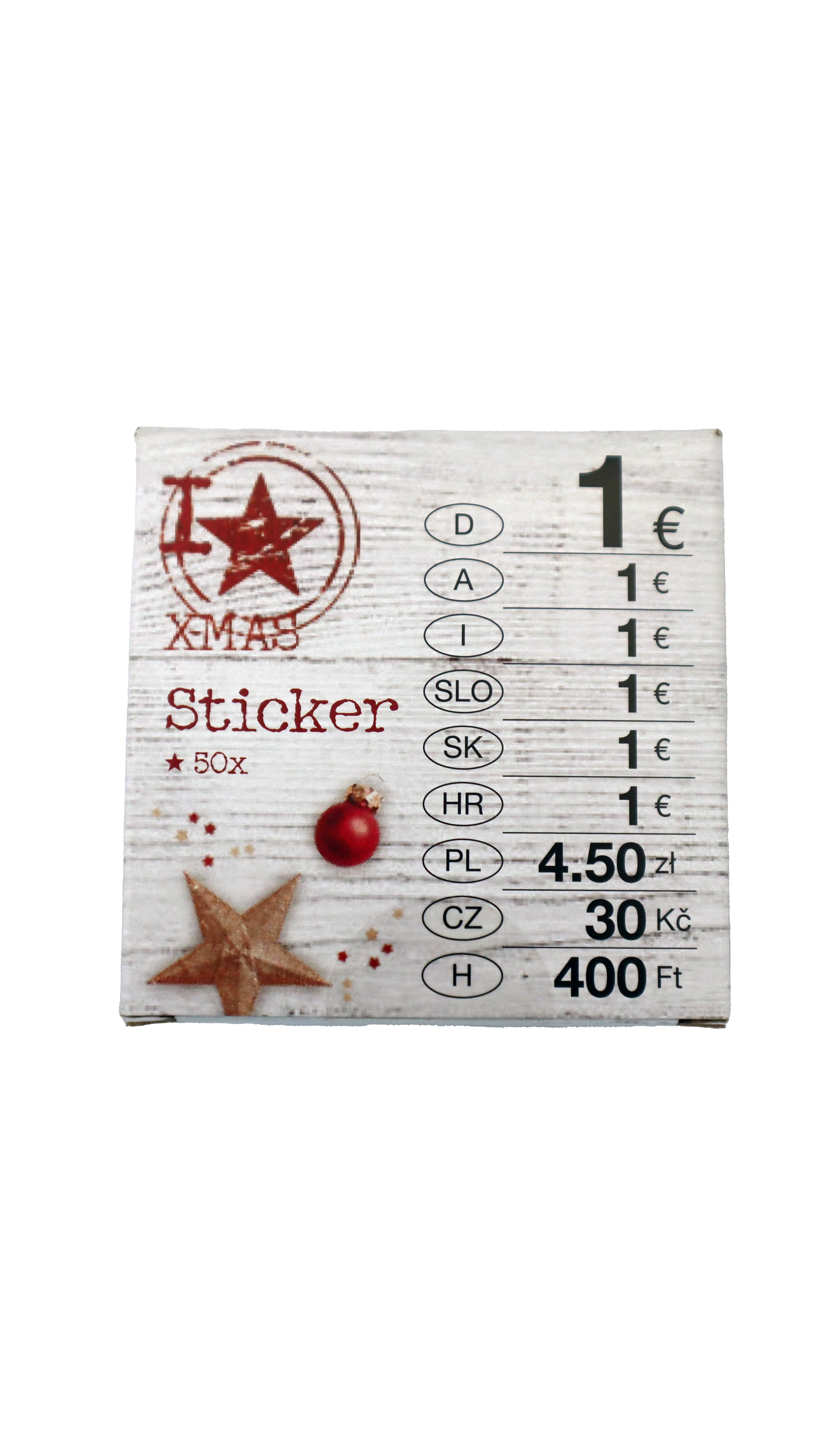 X-MAS Sticker
