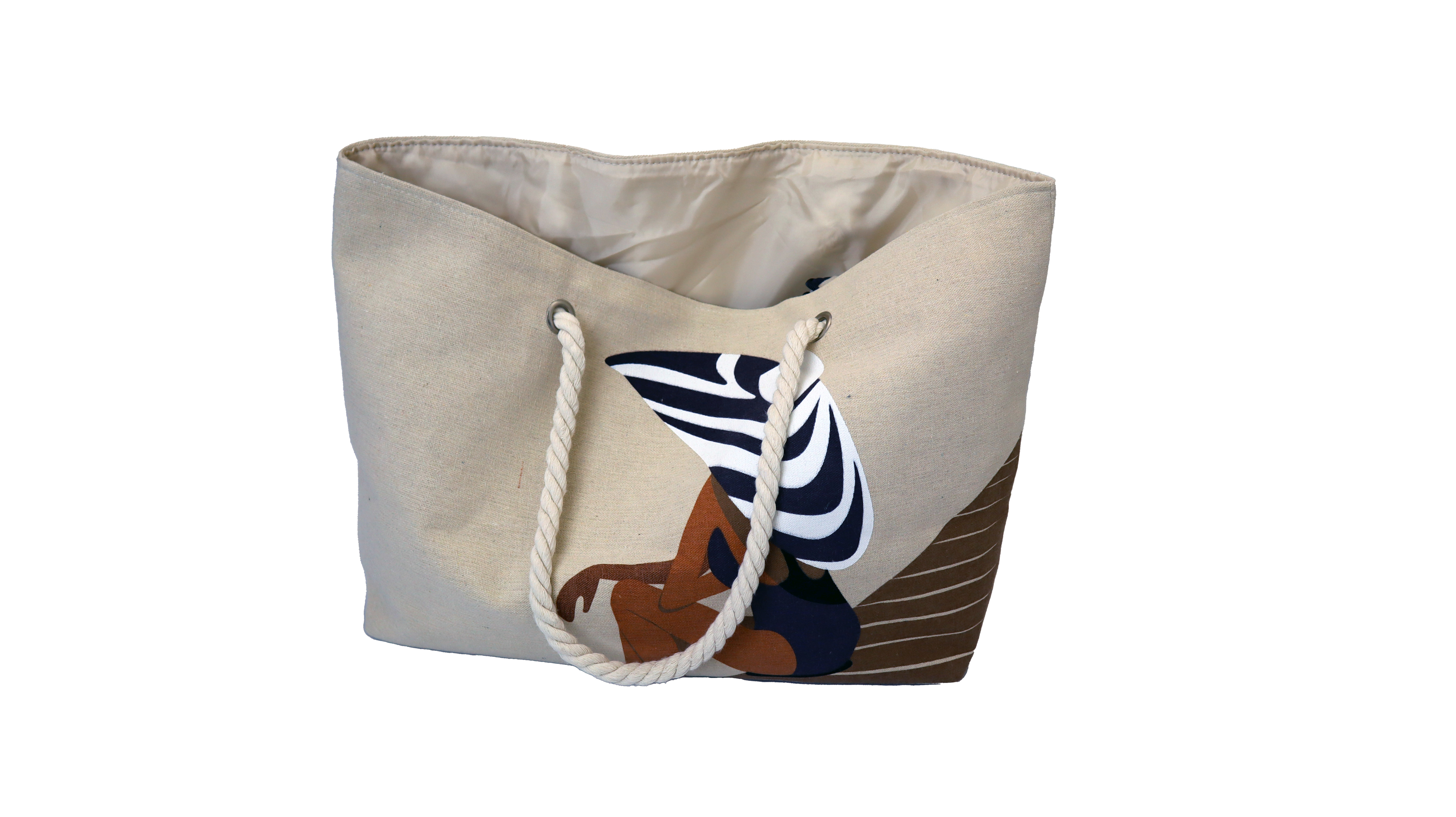 Badetasche inkl. Handtuch und Kulturbeutel
