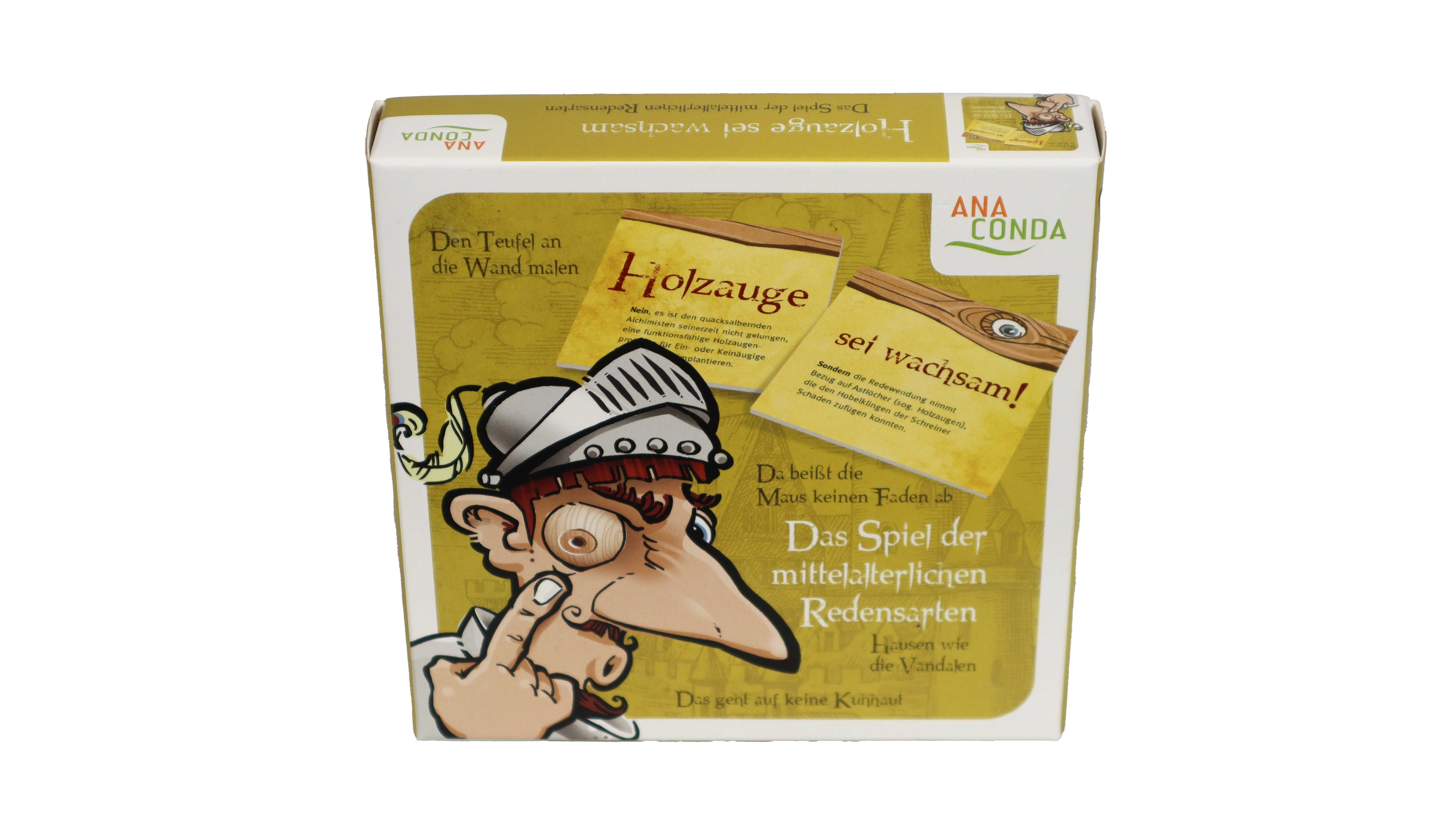 Holzauge sei Wachsam - Das Spiel der mittelalterlichen Redensarten - Kartenspiel