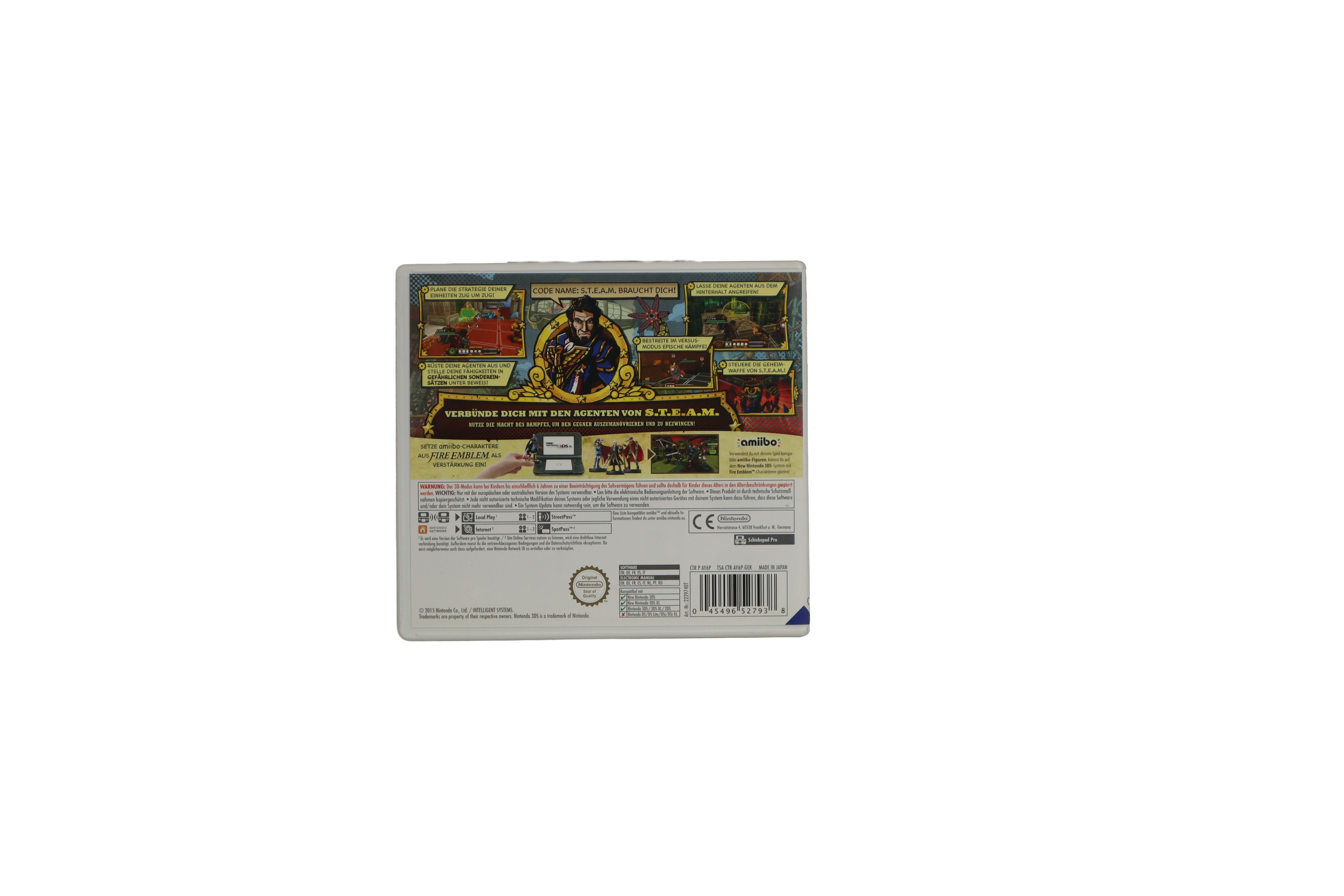 Code Name S.T.E.A.M. Nintendo 3DS