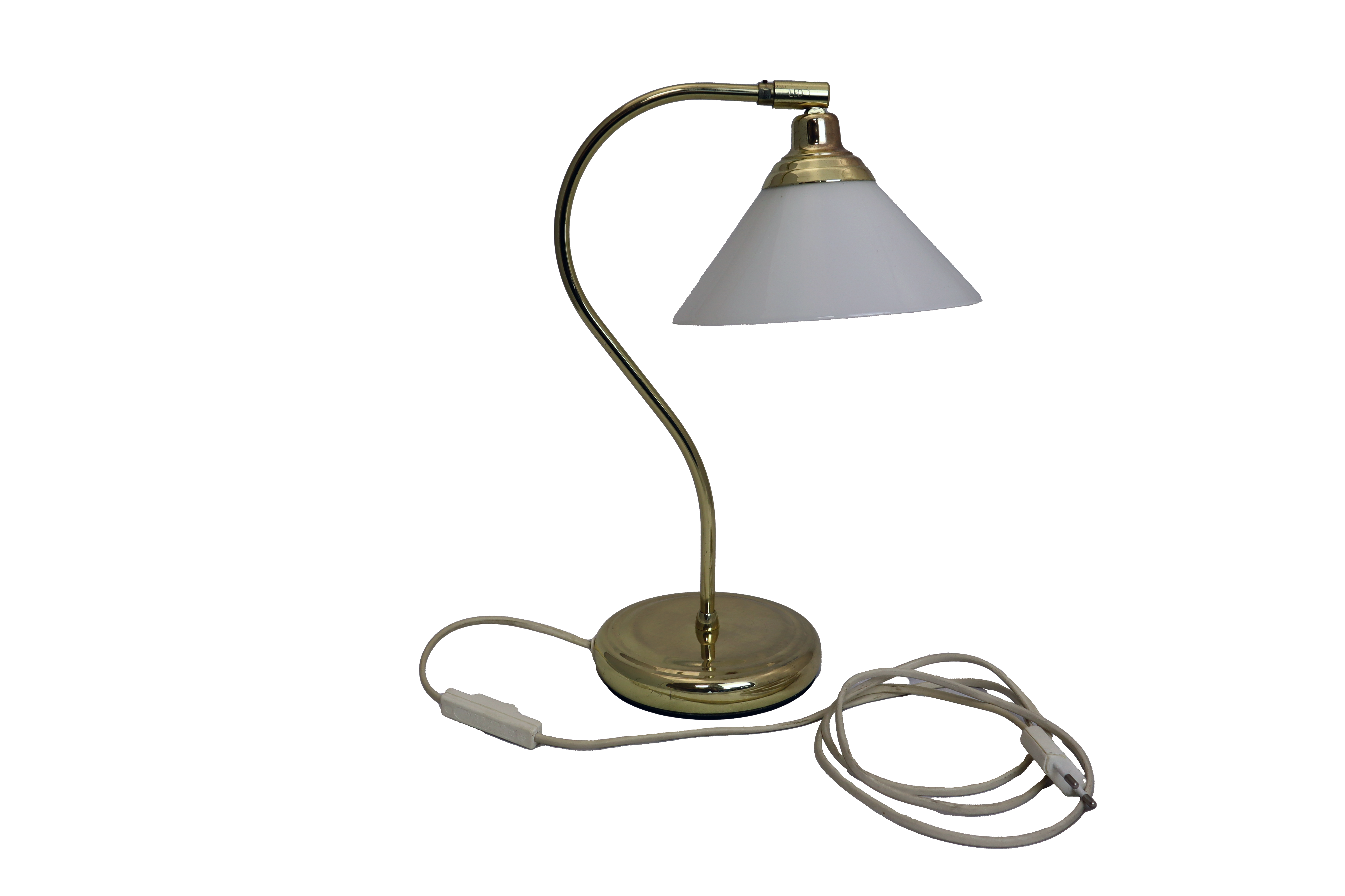 Messinglampe