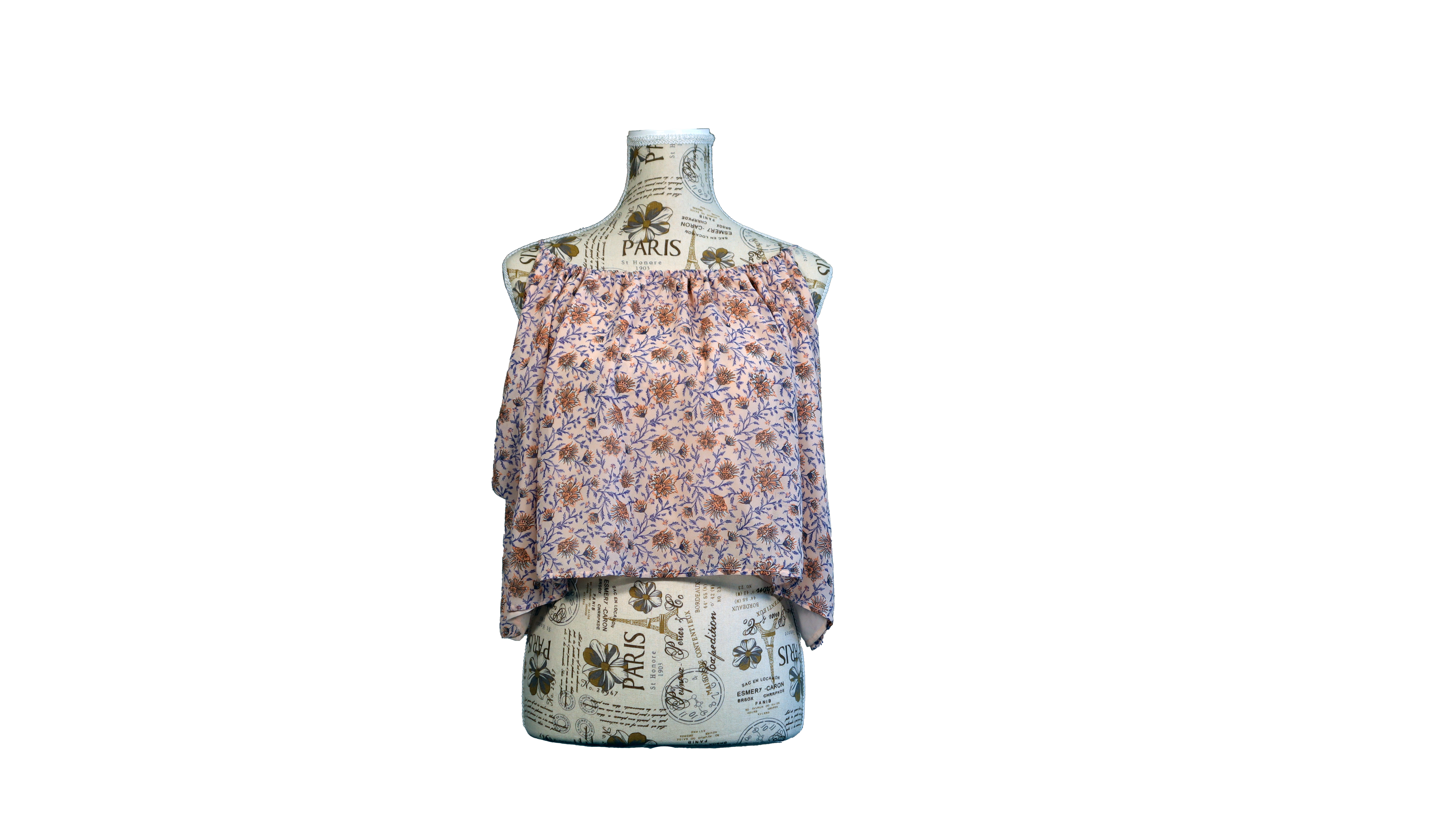 H&M Bluse mit Blumenmuster Gr. 34