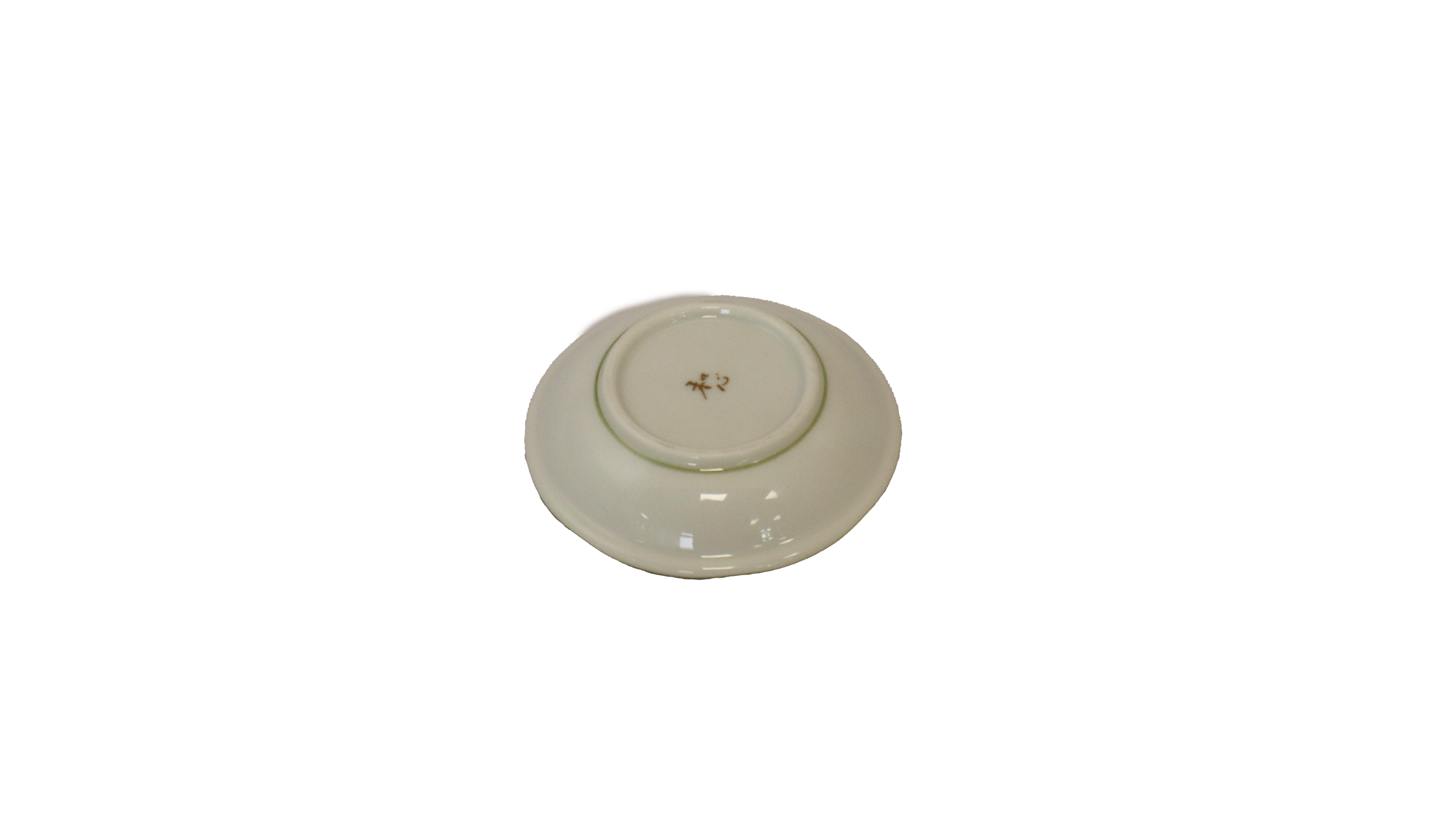 Teebeutelschale mit Blumenmotiv