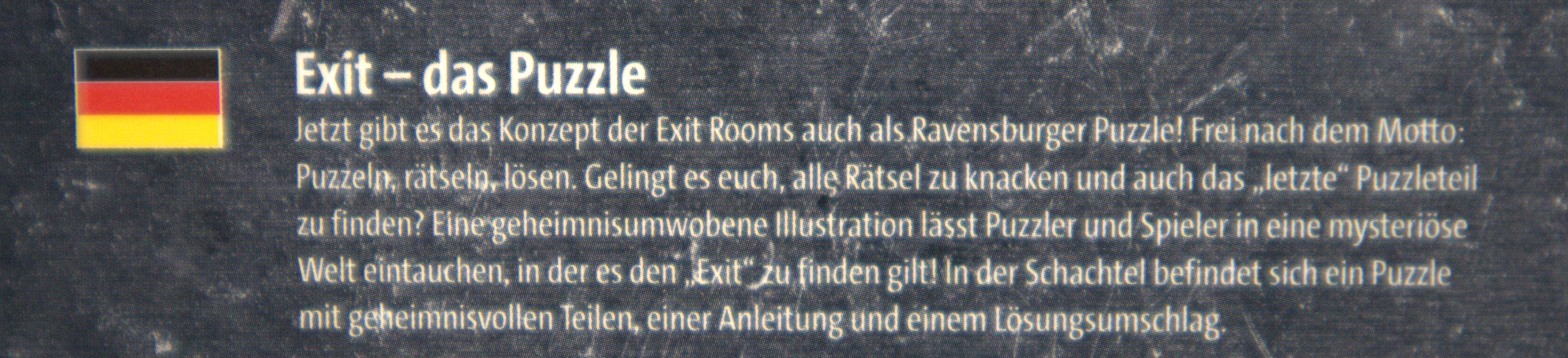 Ravensburger EXIT Puzzle Temple 759 Teile 