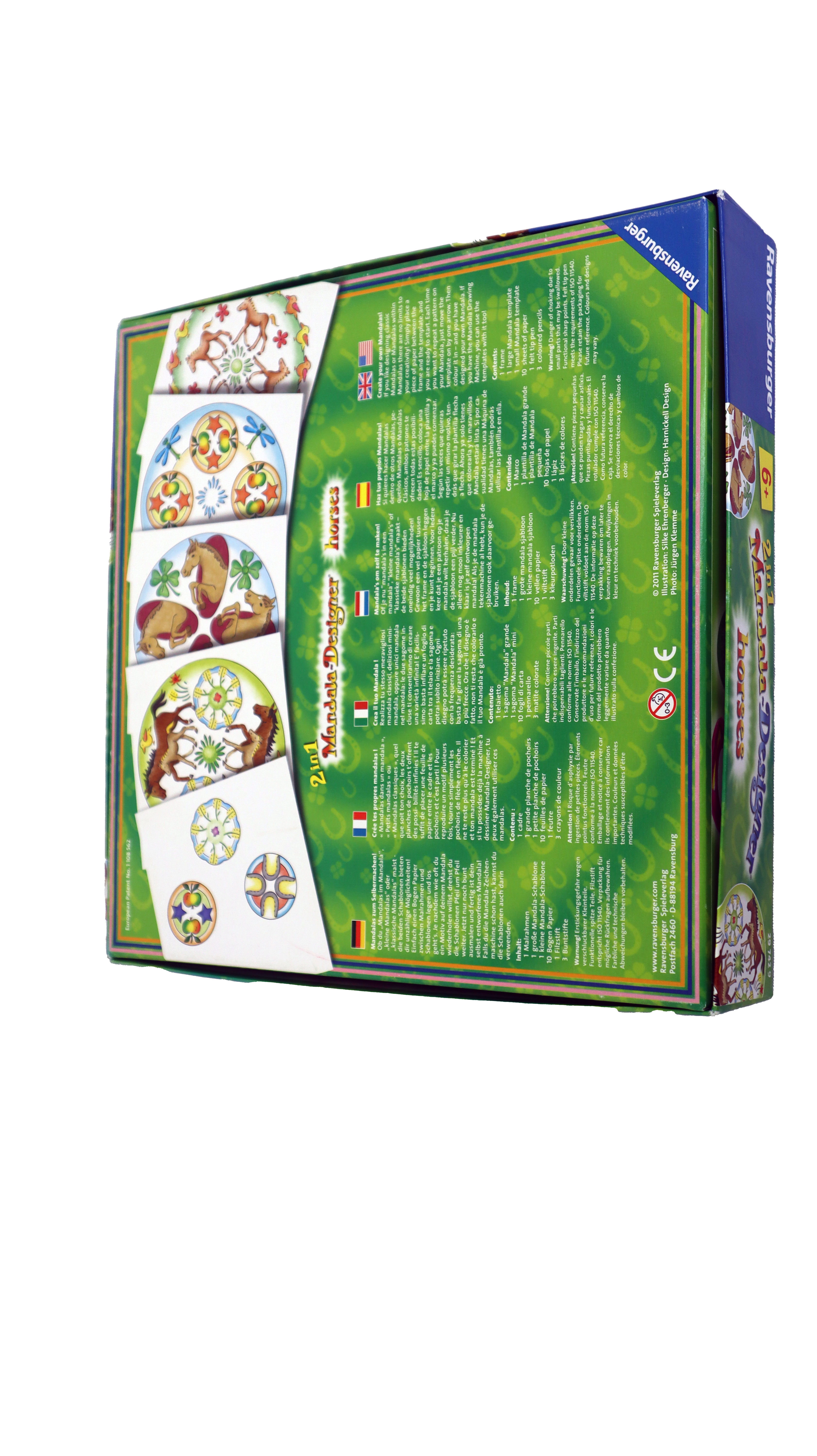 2-in-1 Mandala Designer (Pferde Edition)