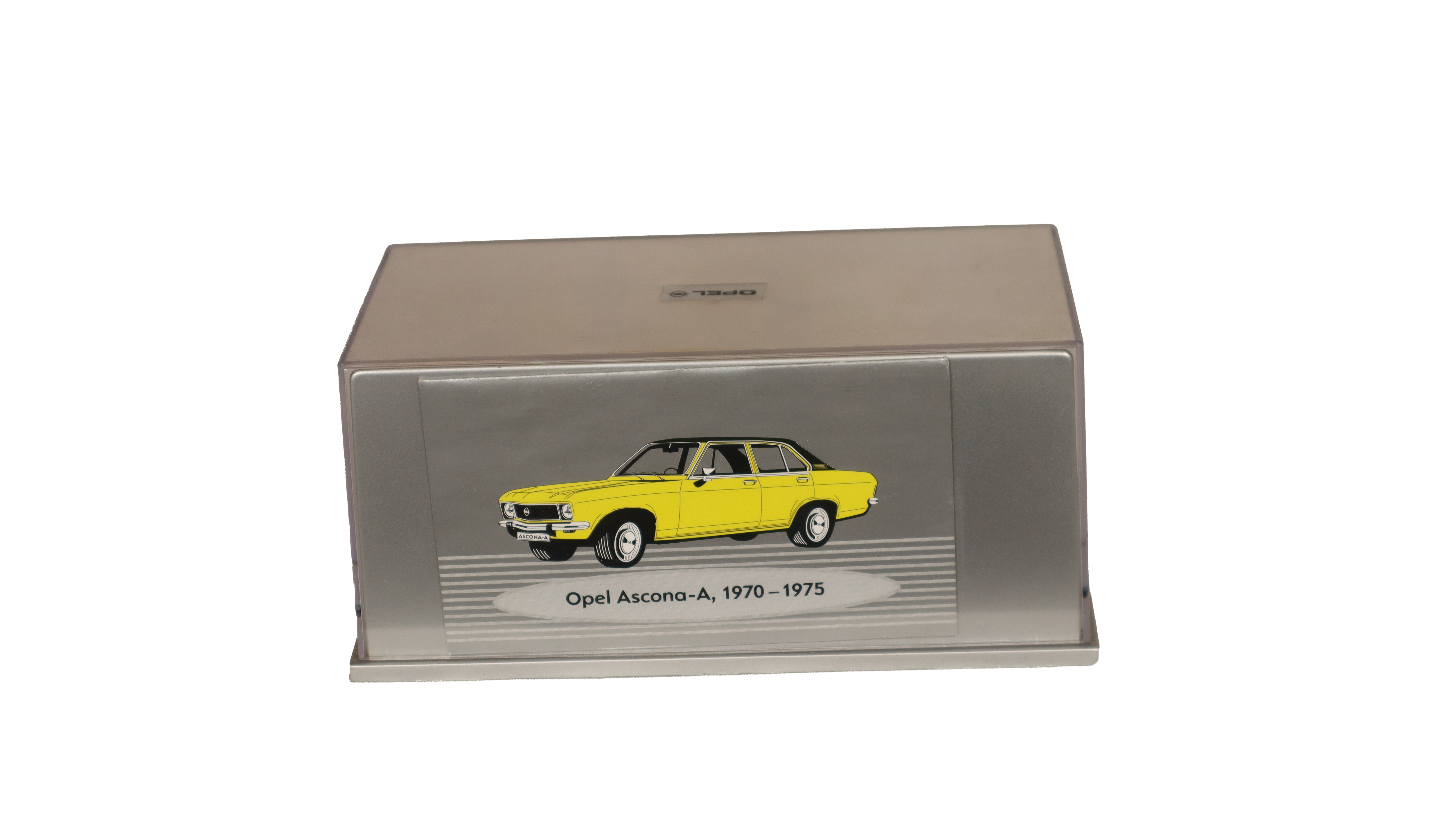 Modellauto Opel Ascona-A 1970-1975 gelb