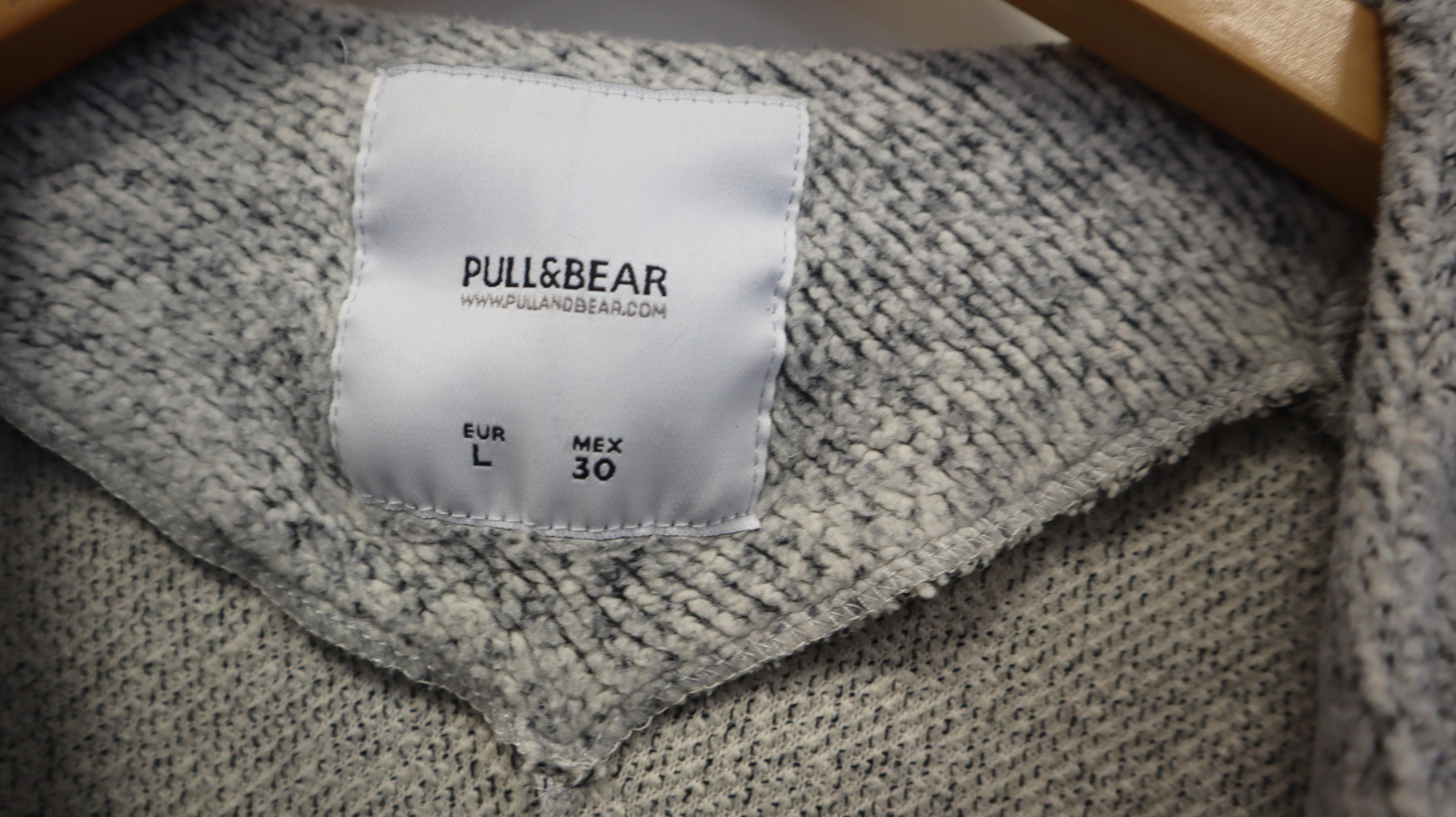 Cardigan Pull&Bear Gr. L Hellgrau