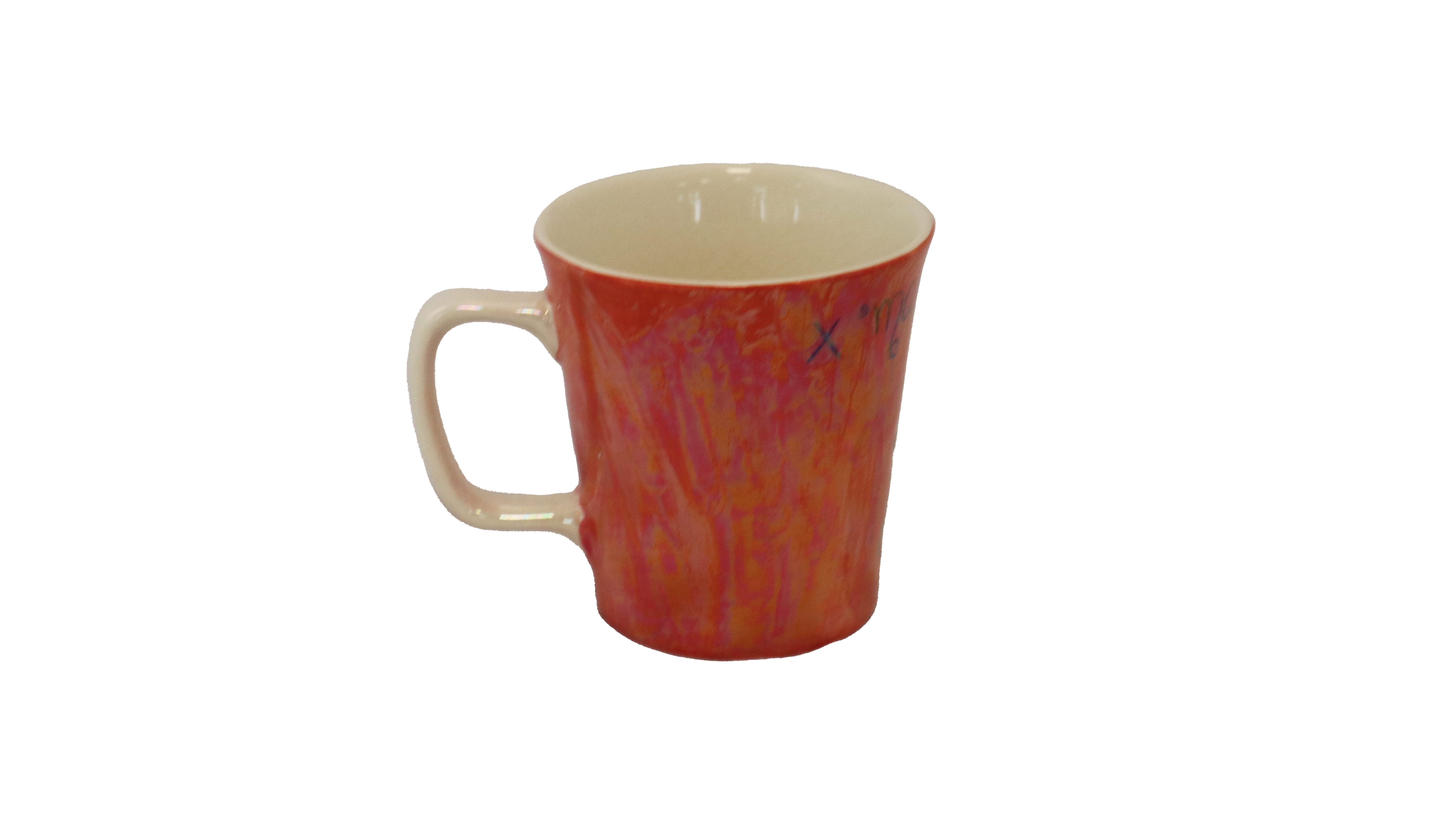 Weihnachtstasse mit Weihnachtsmannmotiv
