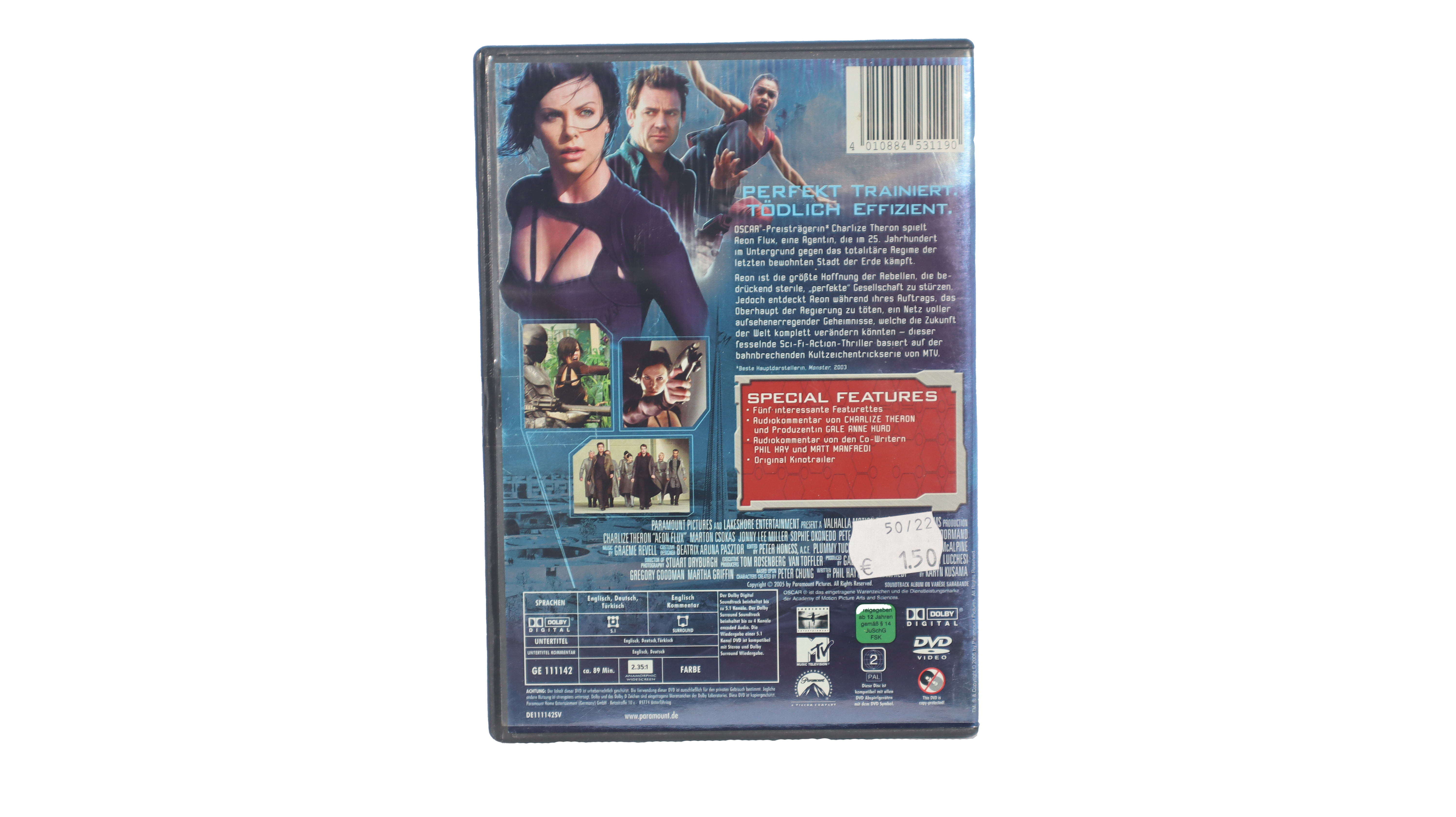 AEONFLUX - DVD