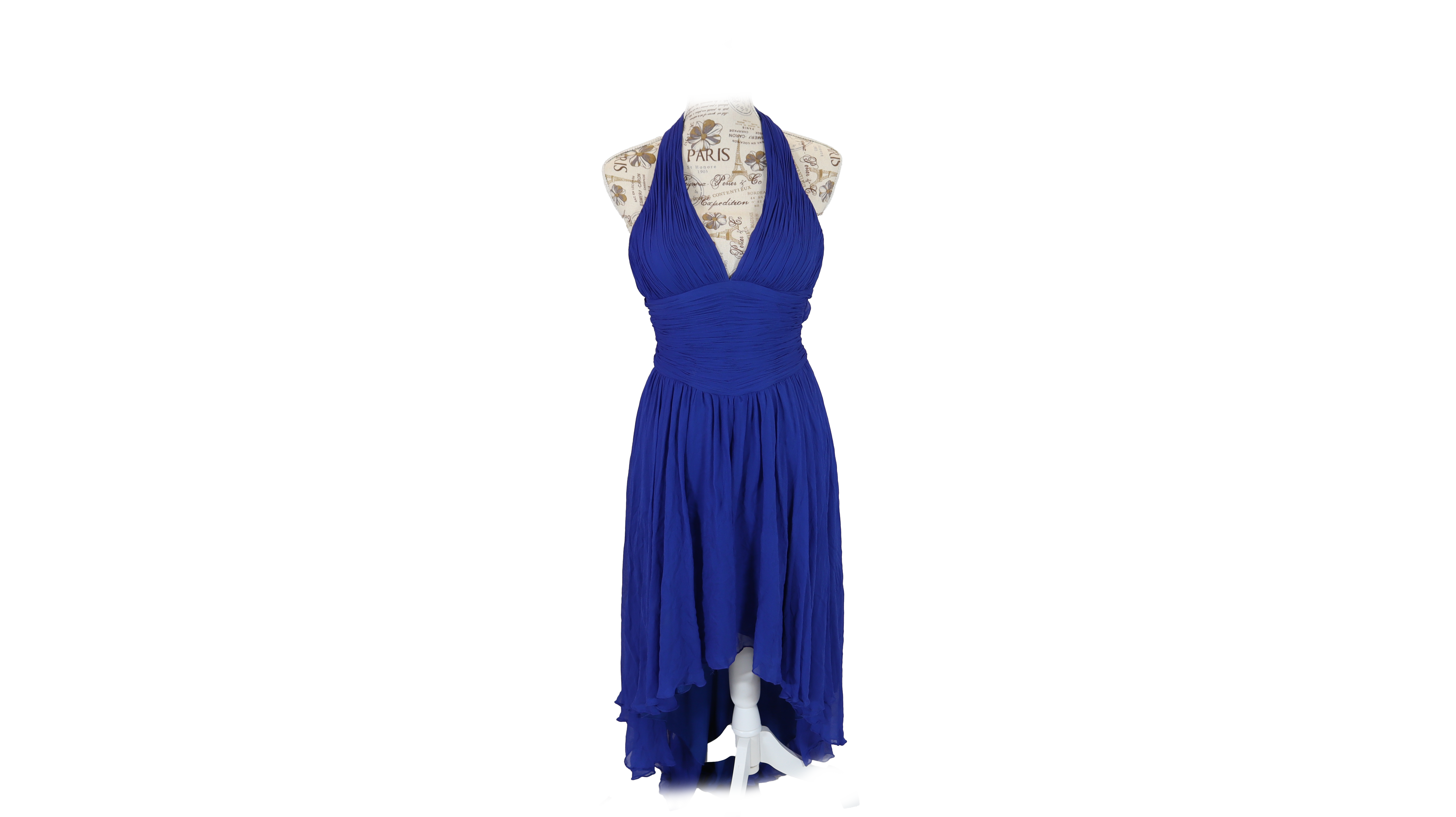 Dunkelblaues Kleid Gr.XS