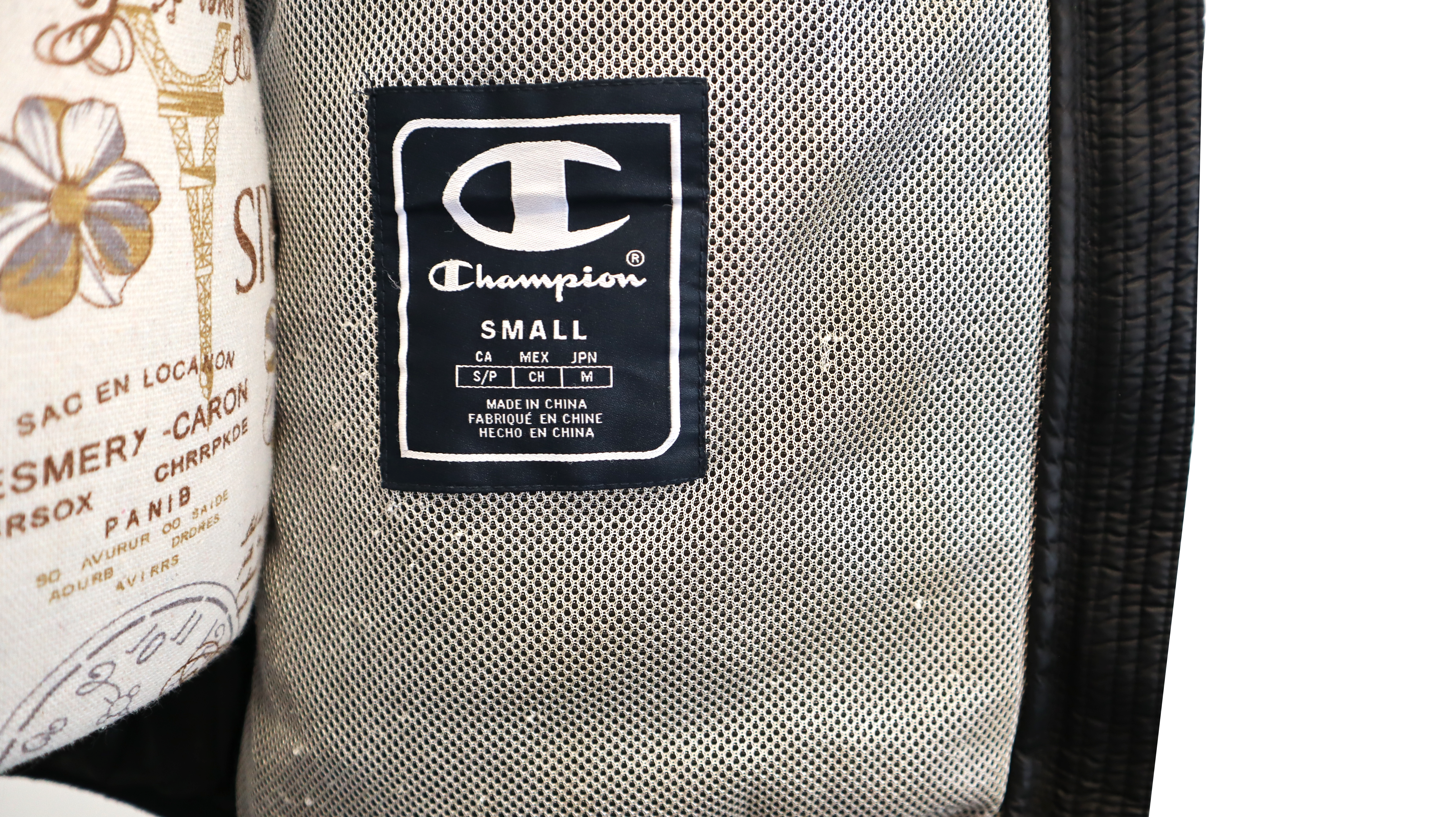 Champion Jacke Gr. S Schwarz