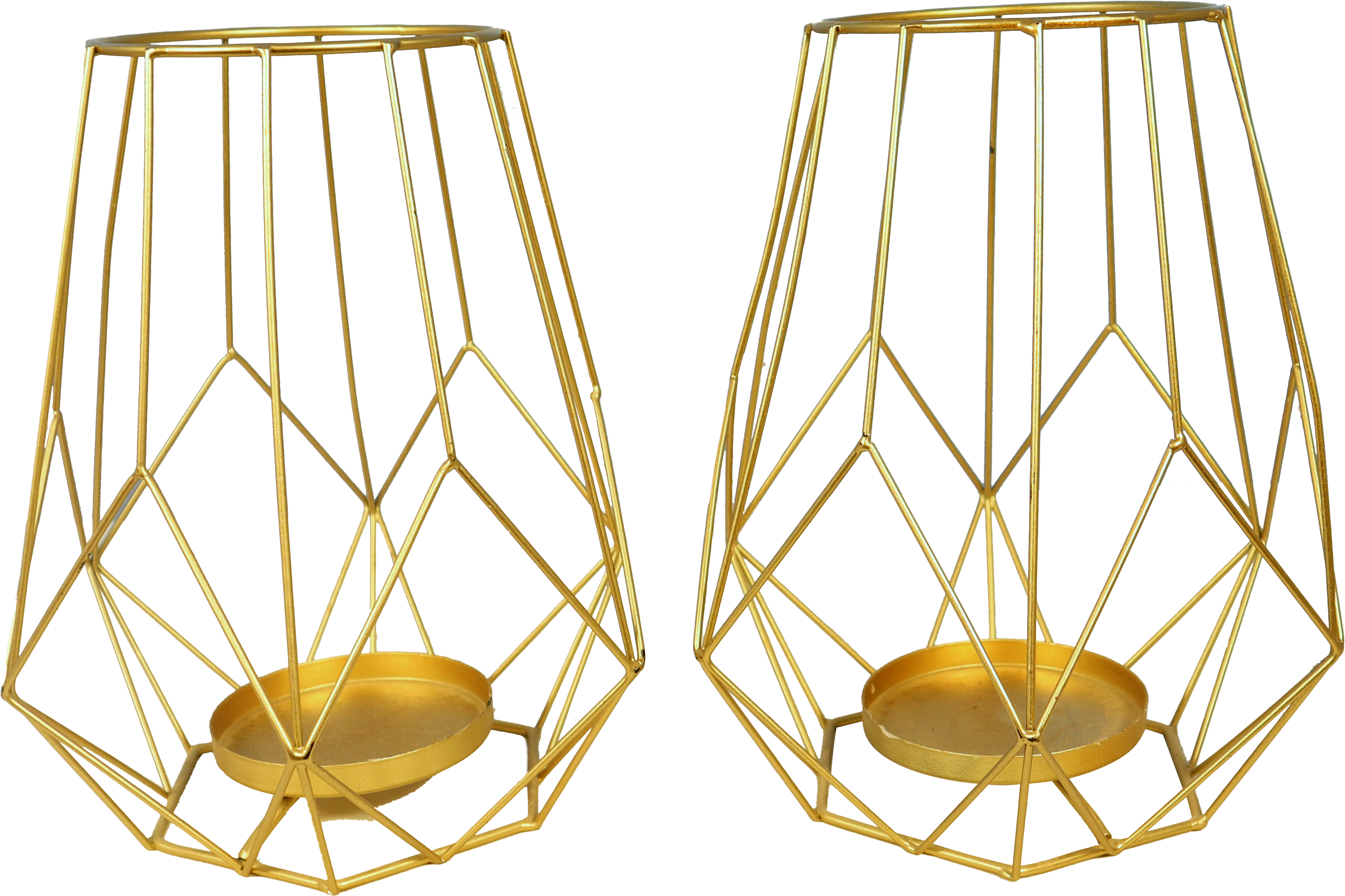 Kerzenleuchter Duo Gold