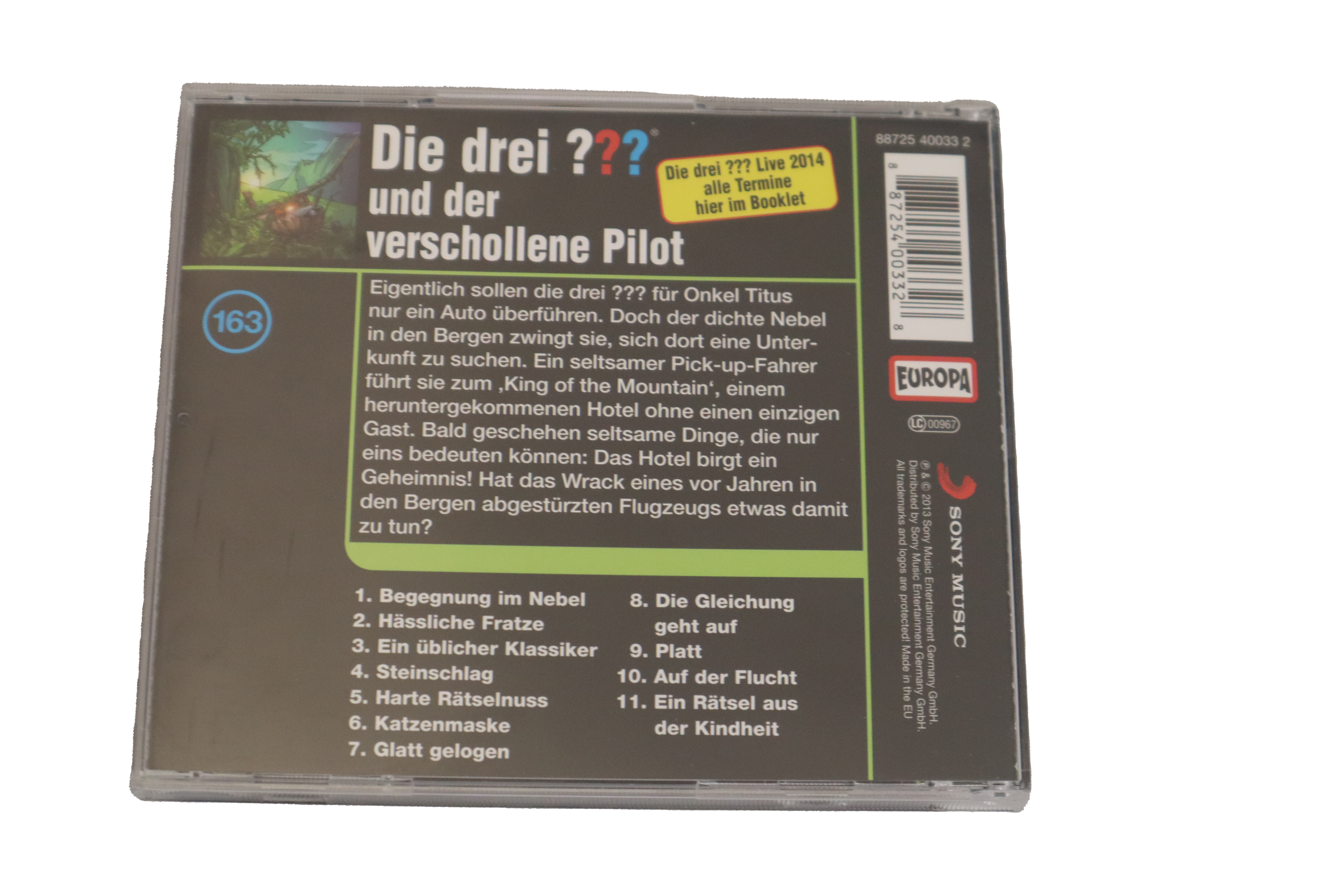 Die drei ??? - Und der verschollen Pilot