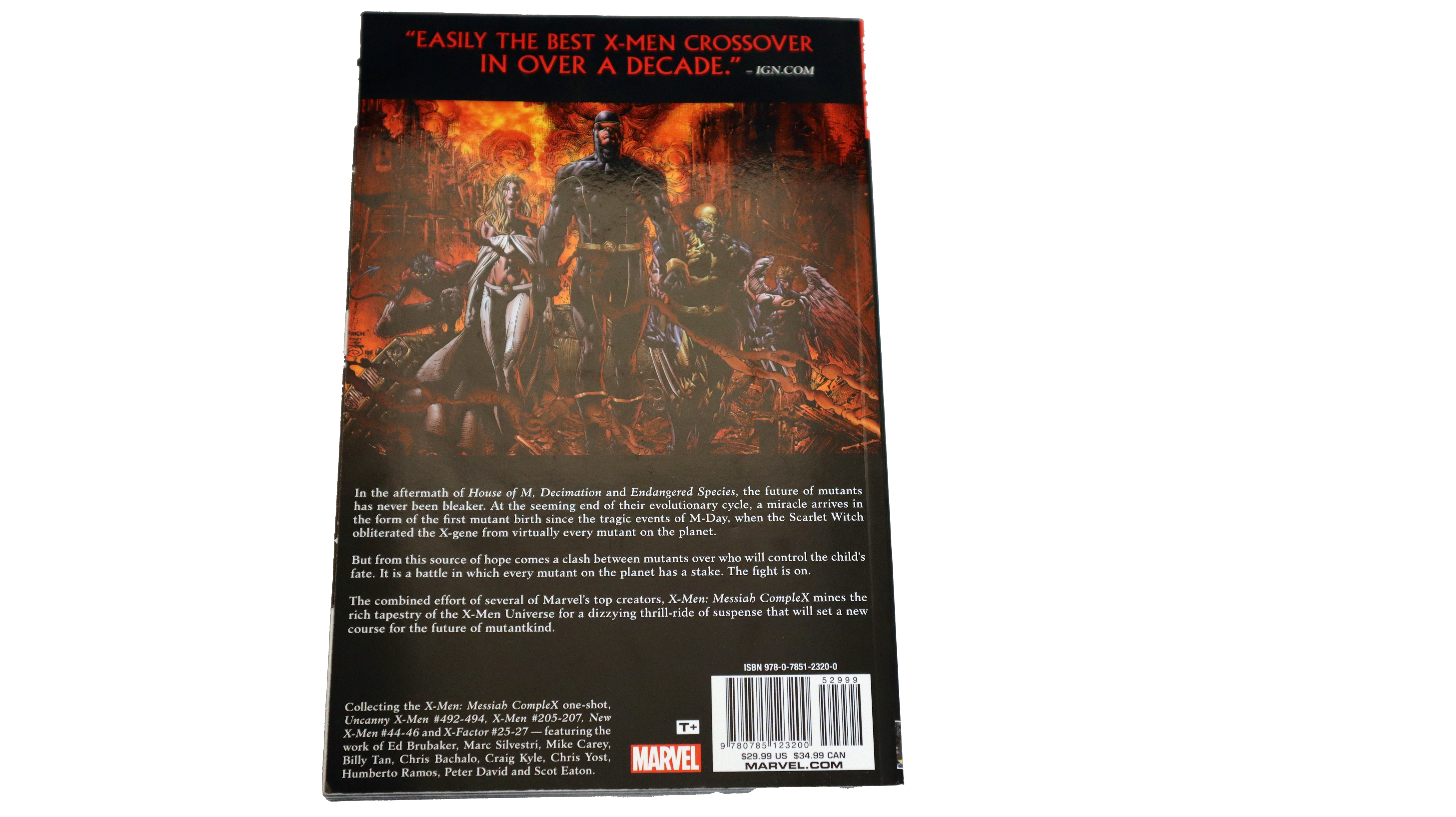 X-Men Messiah Complex Comic