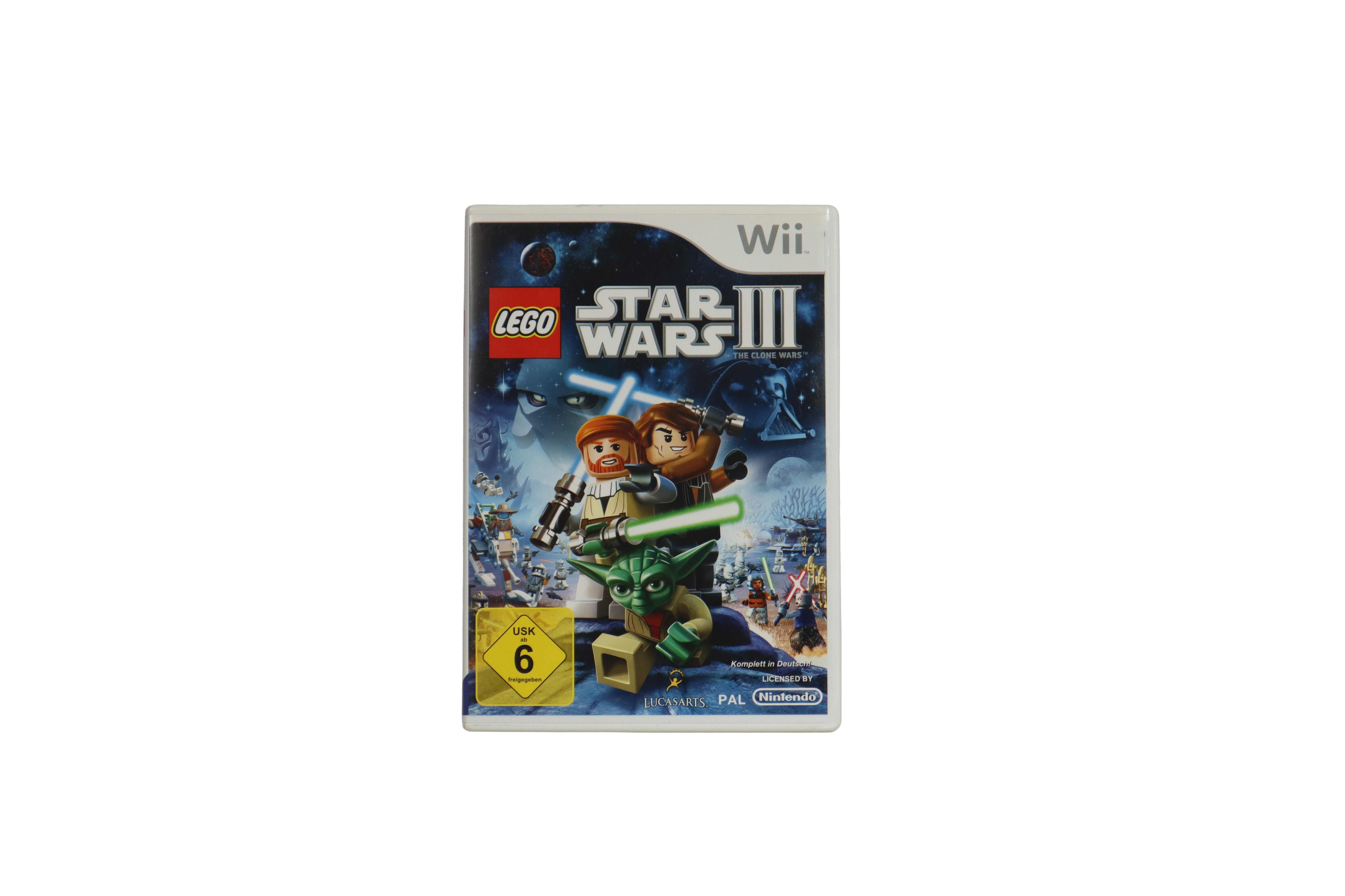 Nintendo Wii Lego Star Wars 3 The Clone Wars