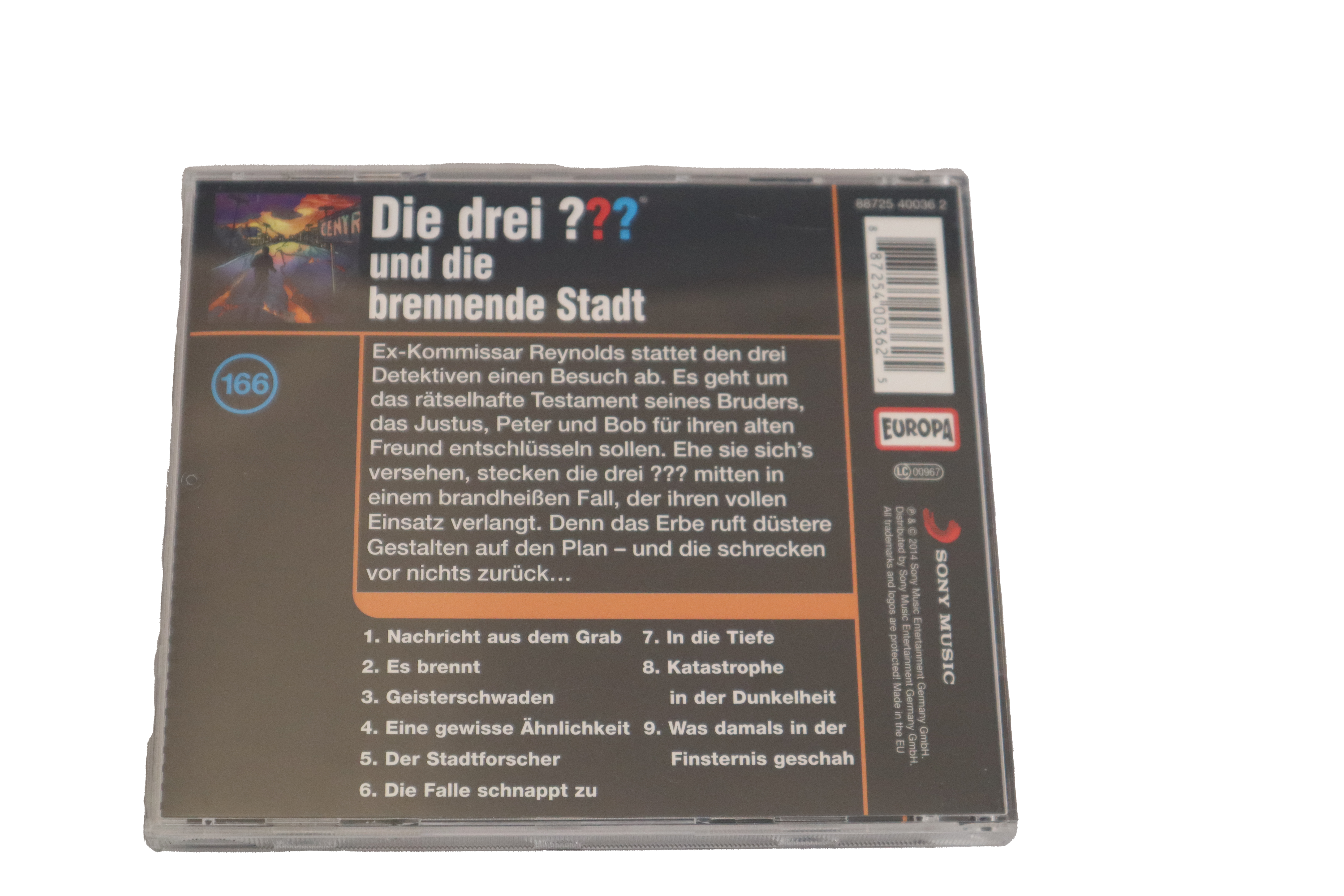 Die drei ??? - Un die brennende Stadt