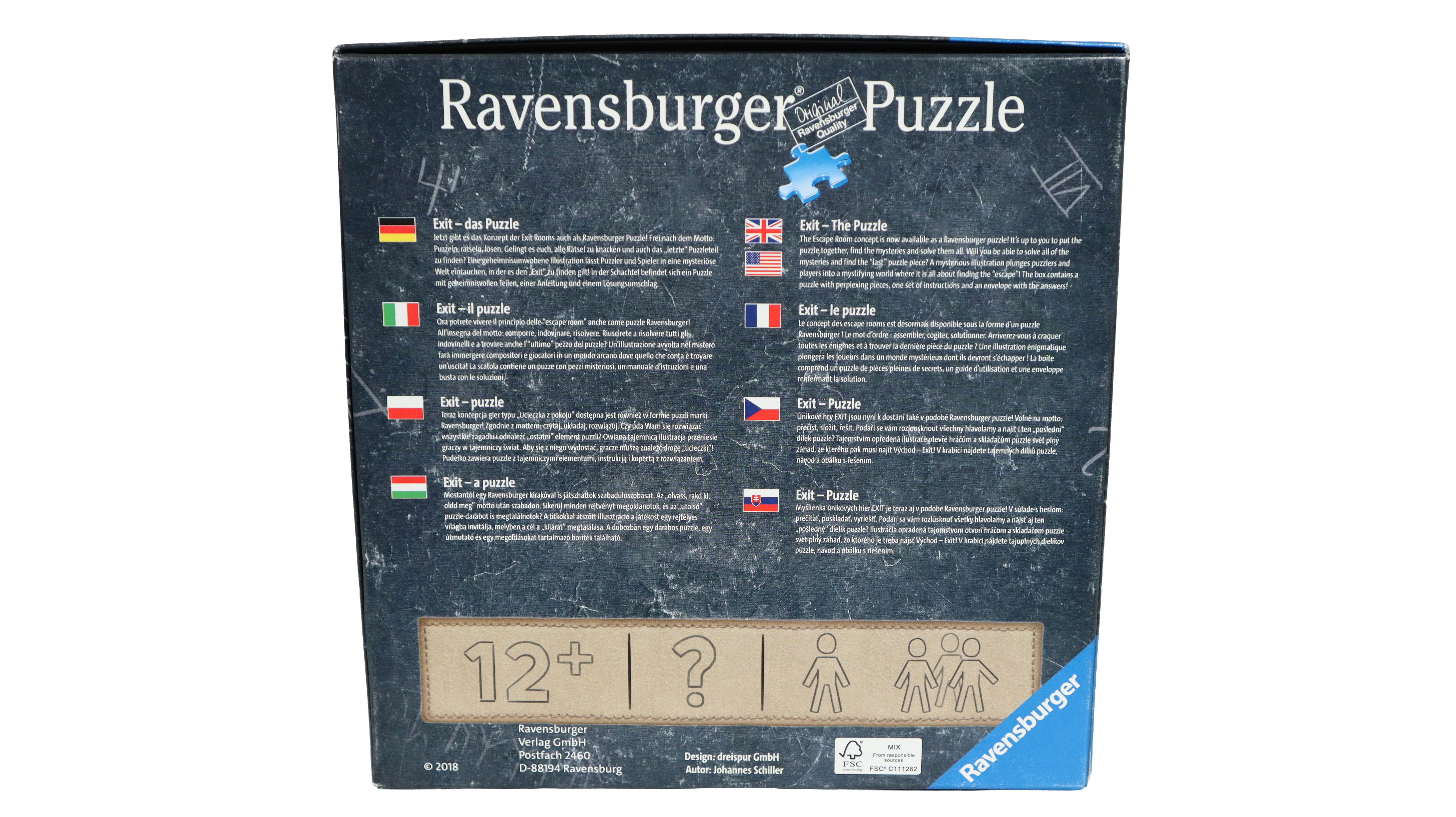 Ravensburger EXIT Puzzle Temple 759 Teile 