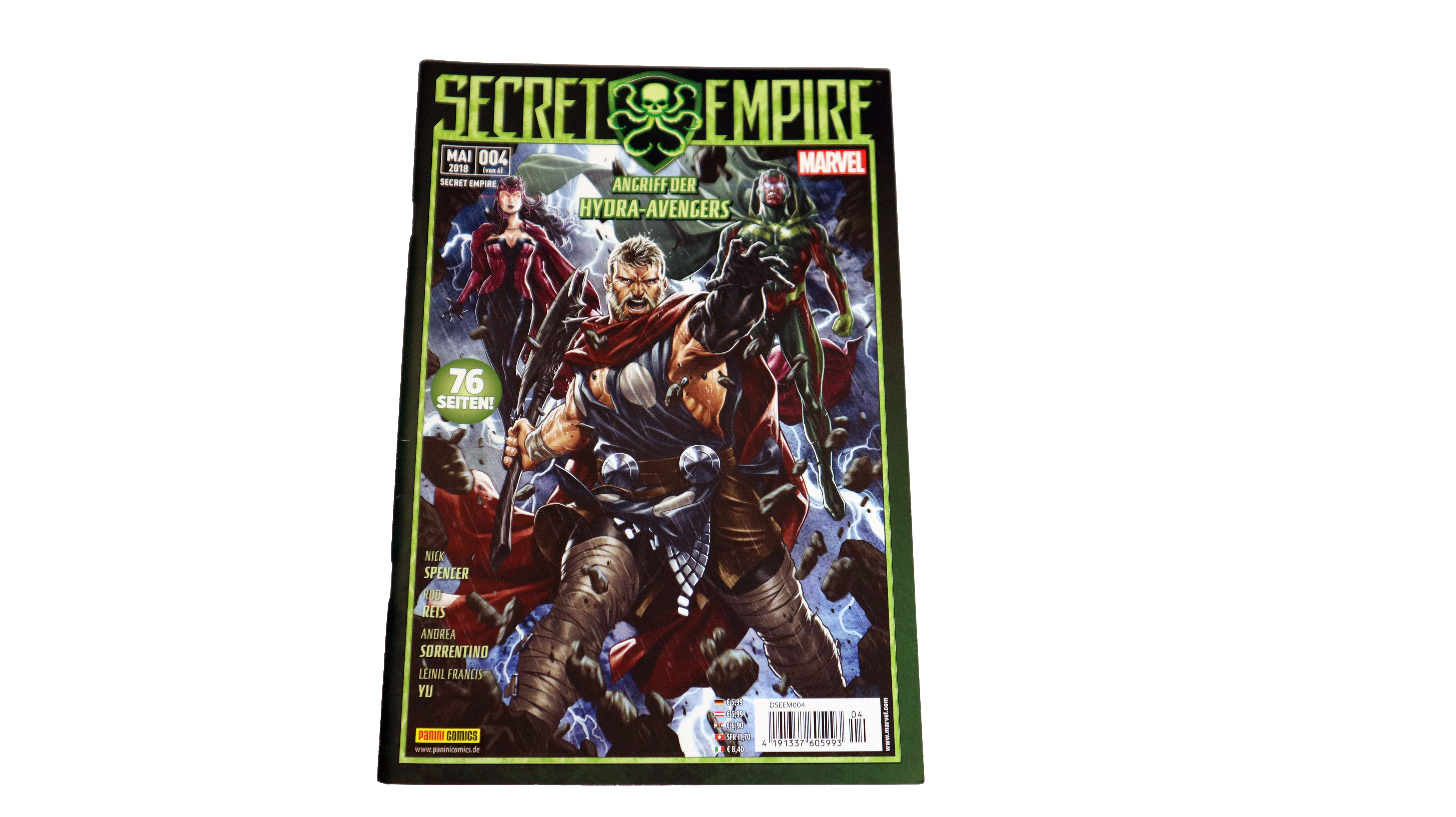 Marvel Secret Empire Comics 2-6