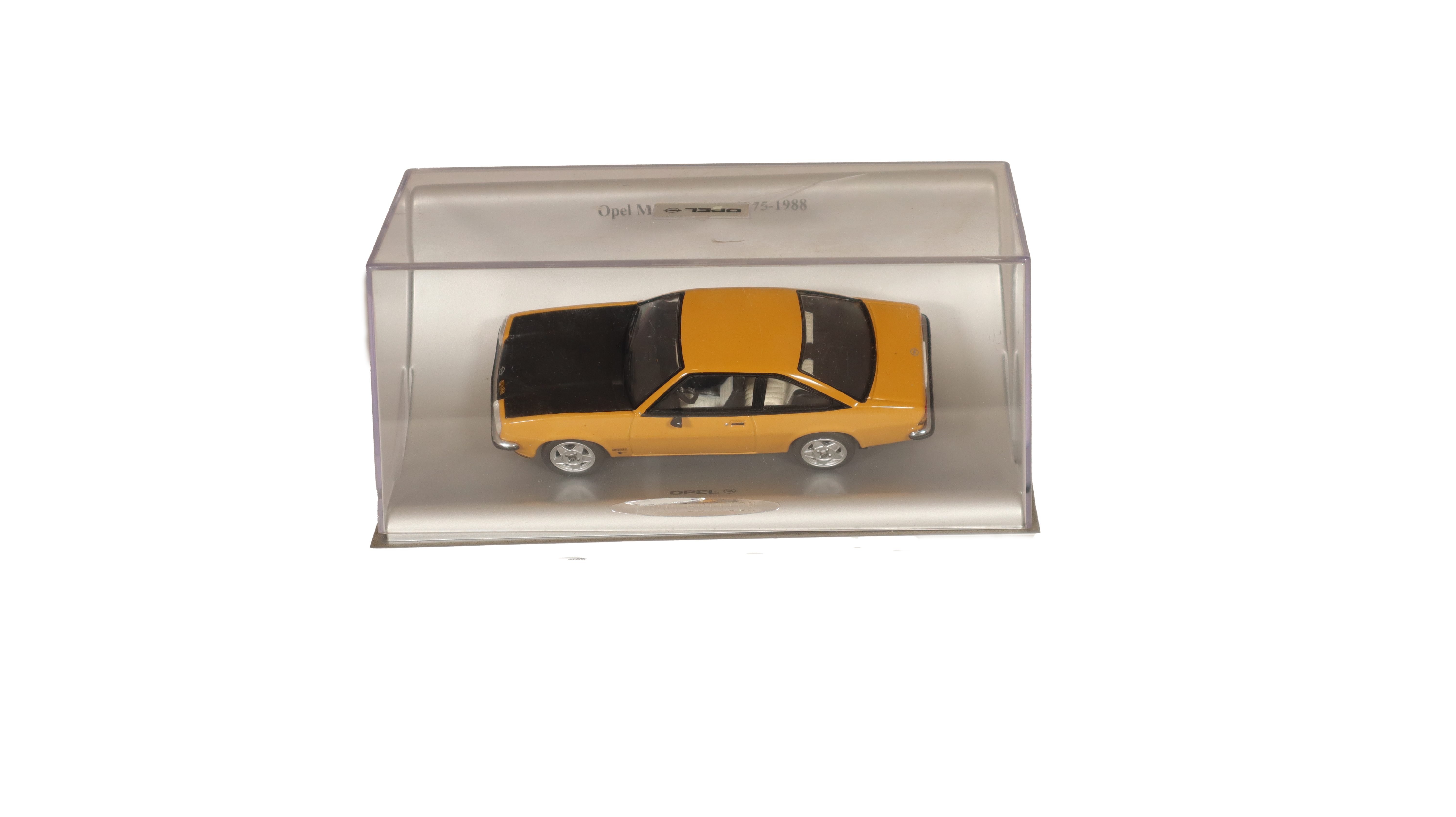 Modellauto Opel GT/E 1975-1988 gelb-schwarz