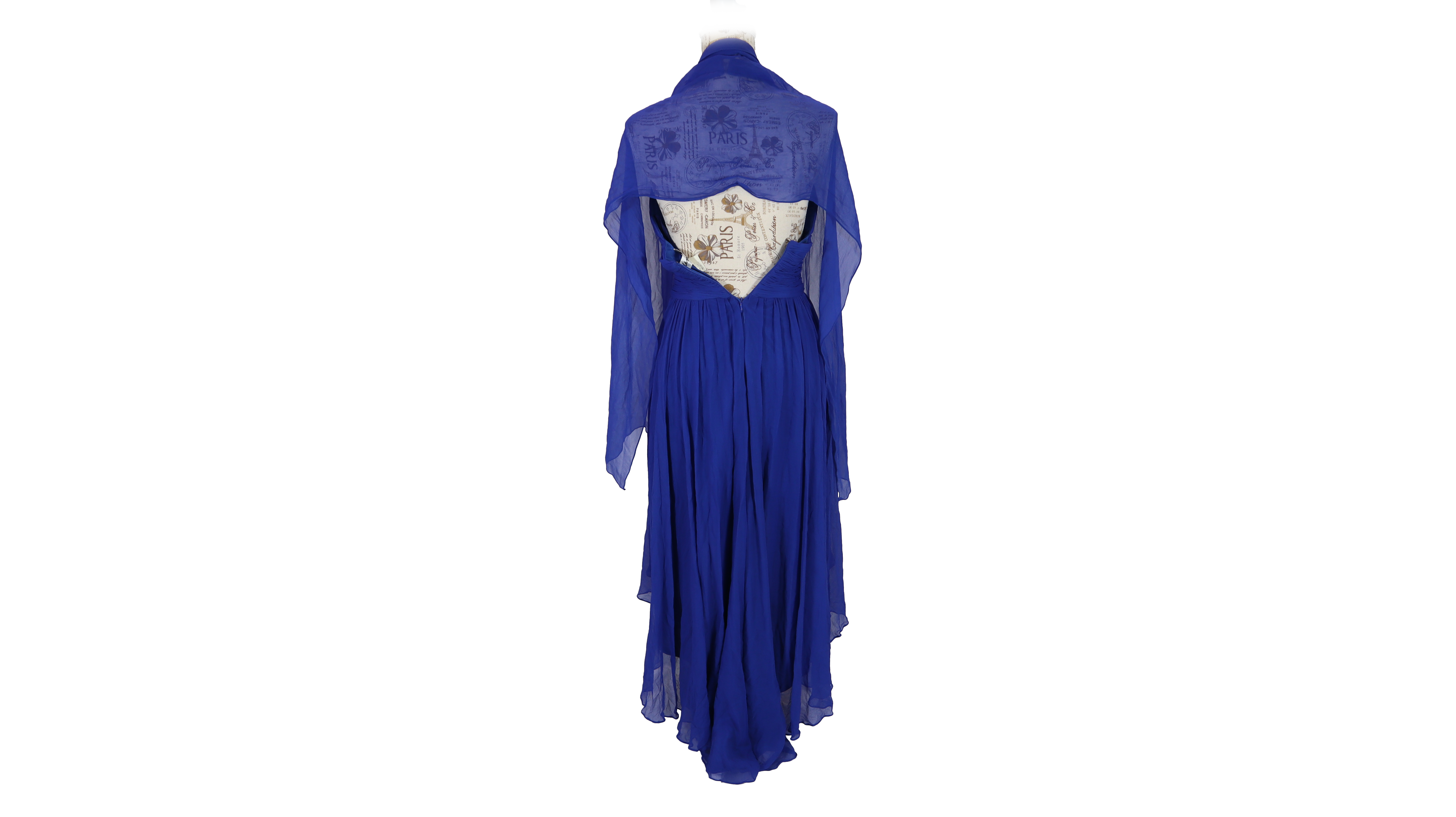 Dunkelblaues Kleid Gr.XS