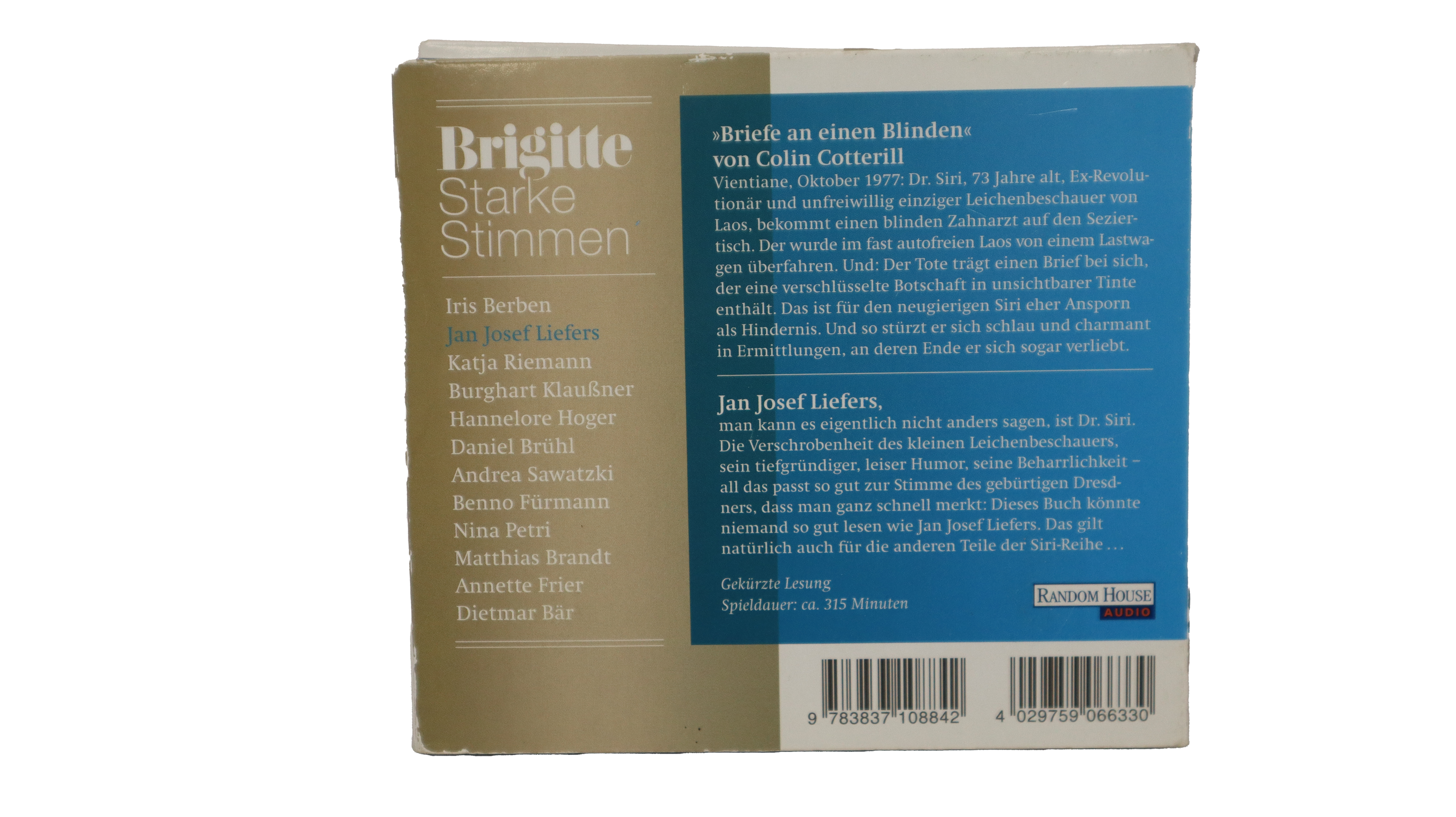 Colin Cotterill - Brigitte - Starke Stimmen Briefe an einen Blinden