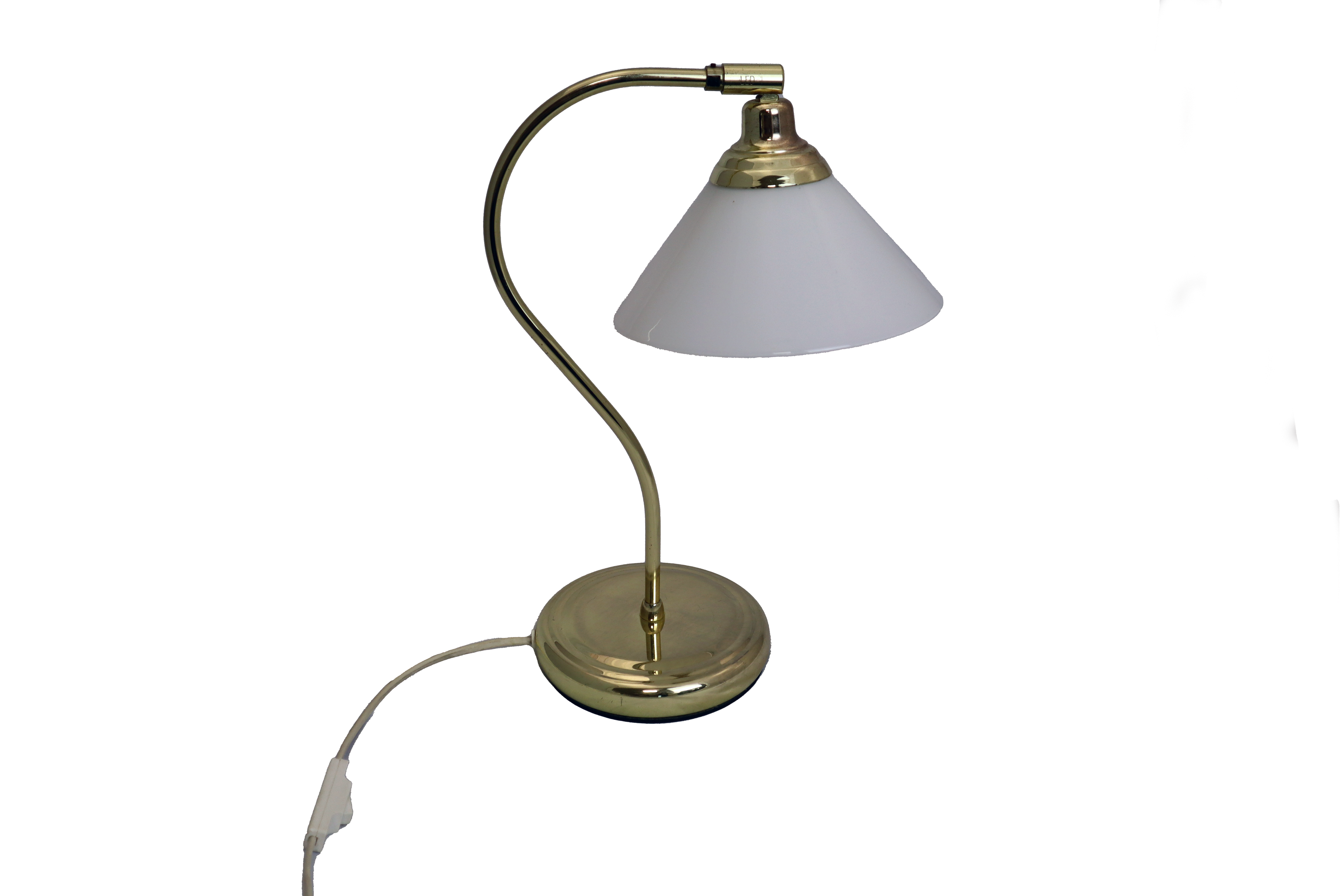 Messinglampe