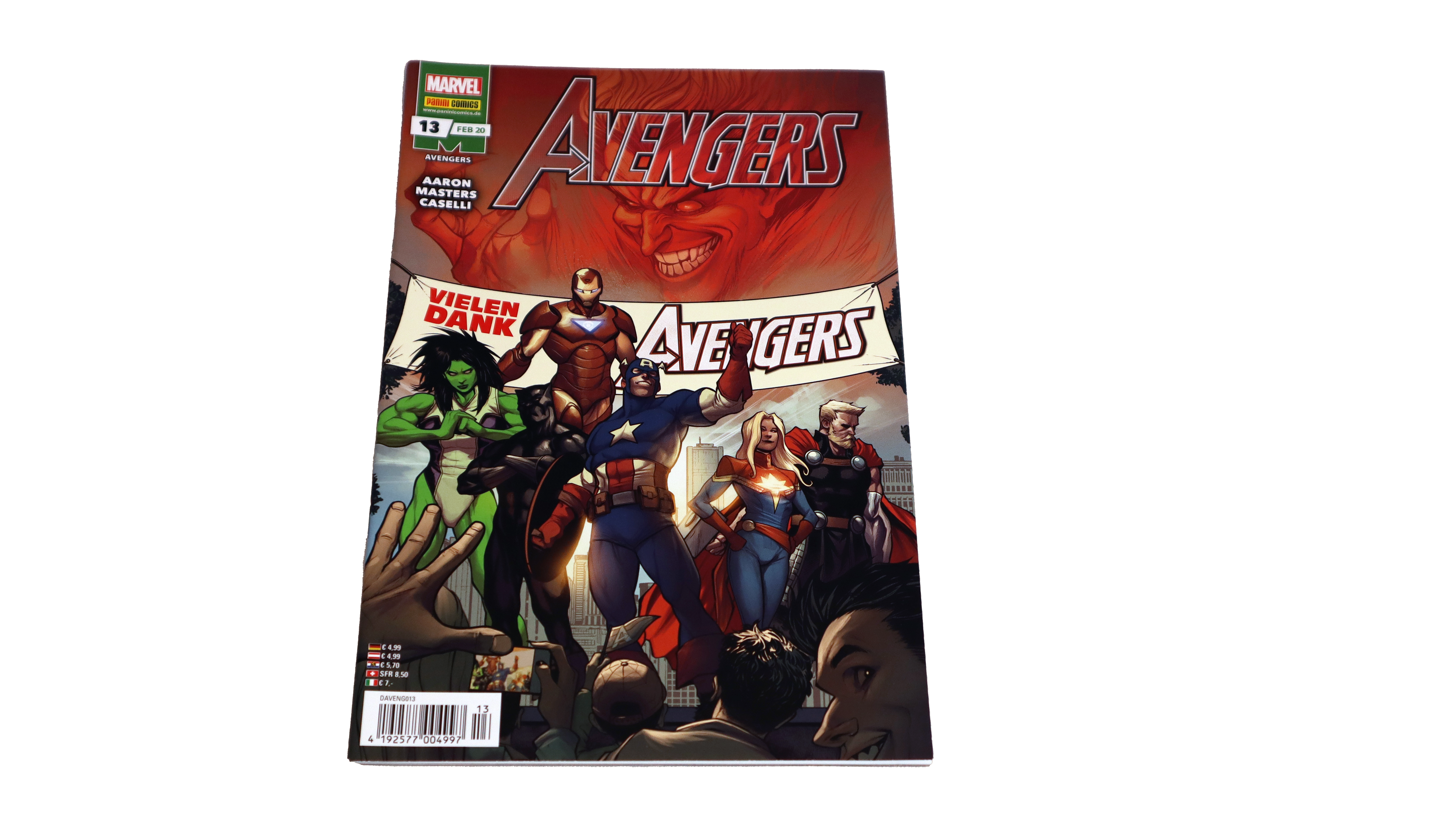 Marvel Avengers Comics 1-14, 16-18, 20 u. 22