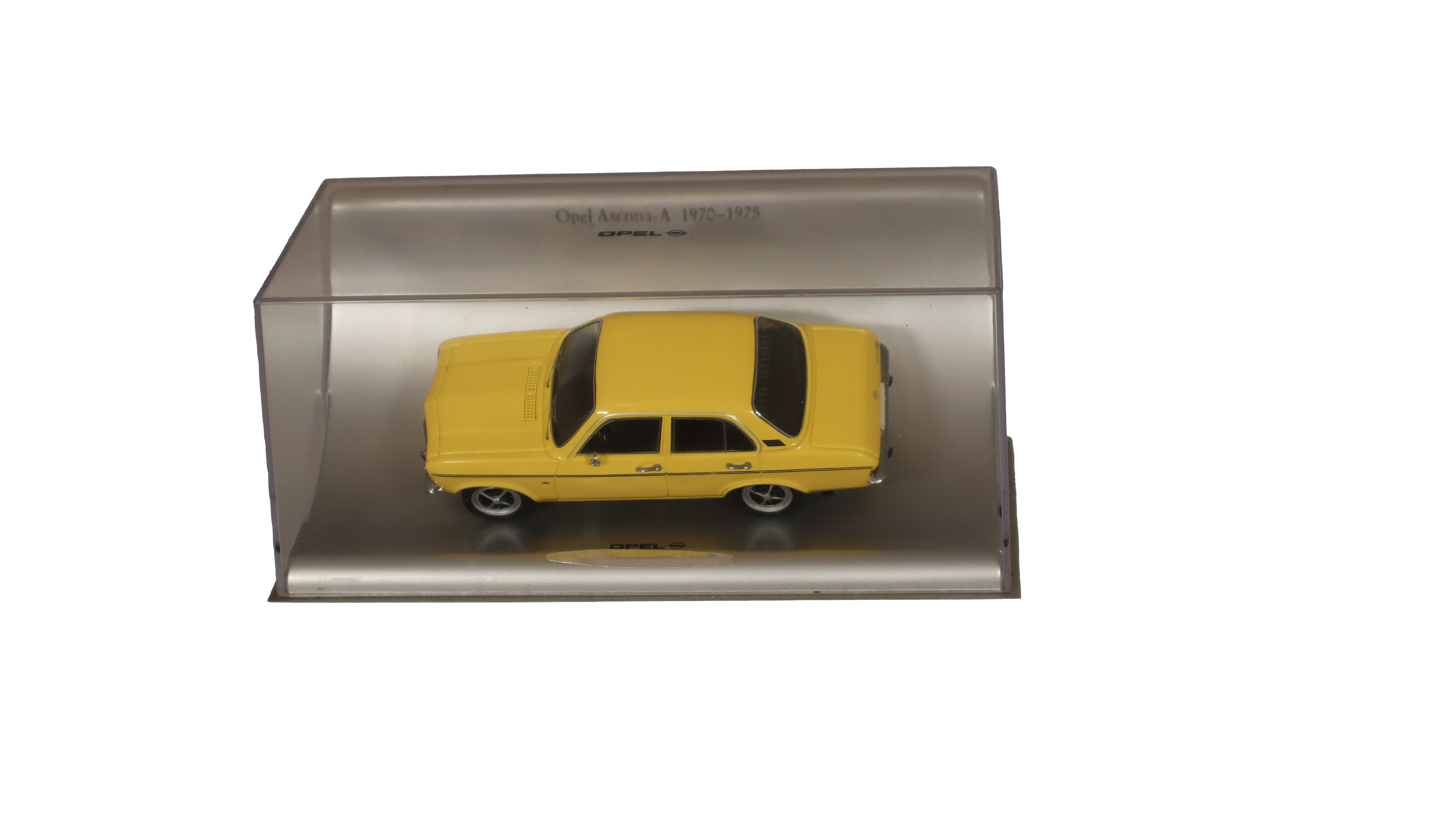 Modellauto Opel Ascona-A 1970-1975 gelb
