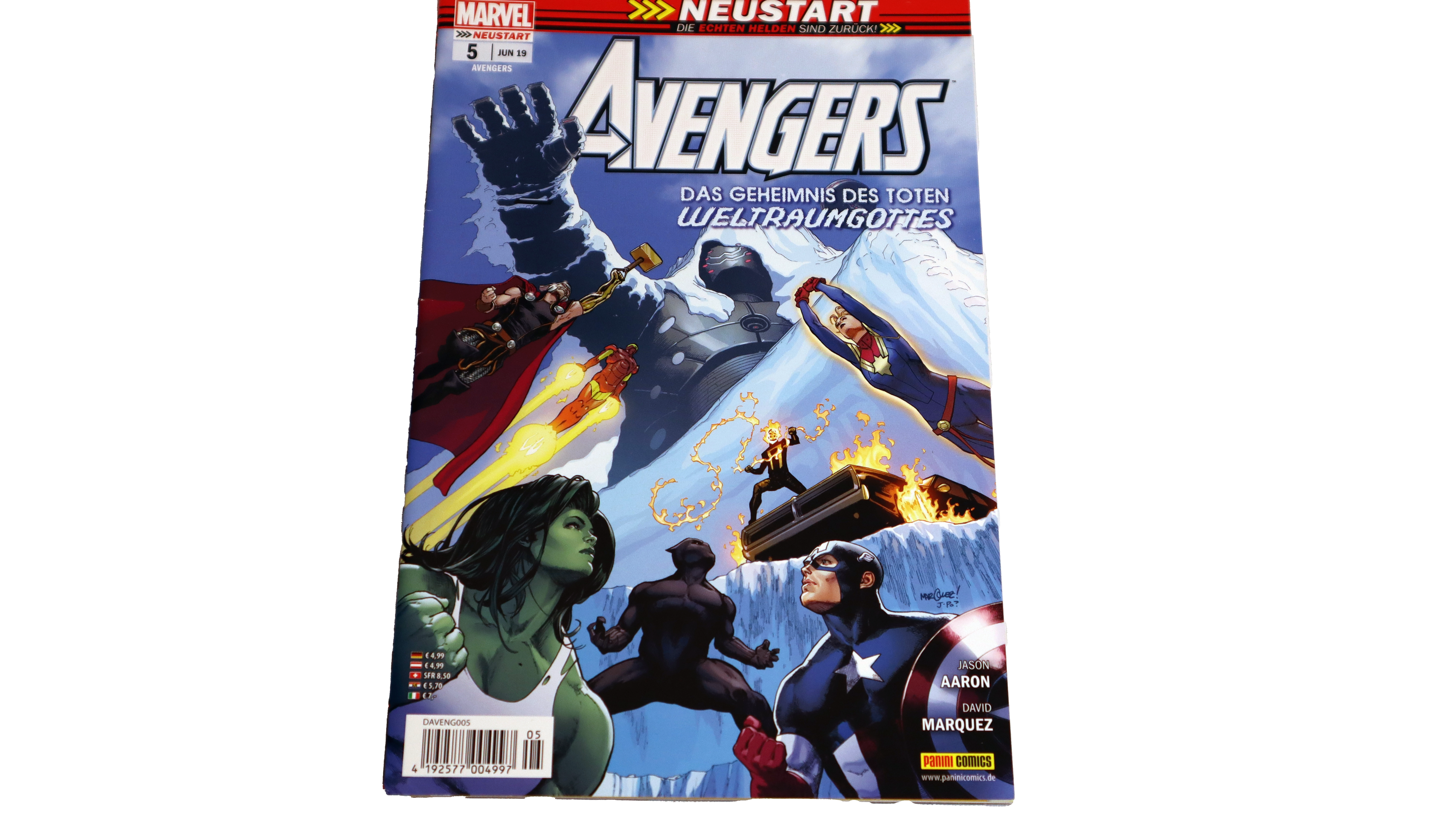 Marvel Avengers Comics 1-14, 16-18, 20 u. 22