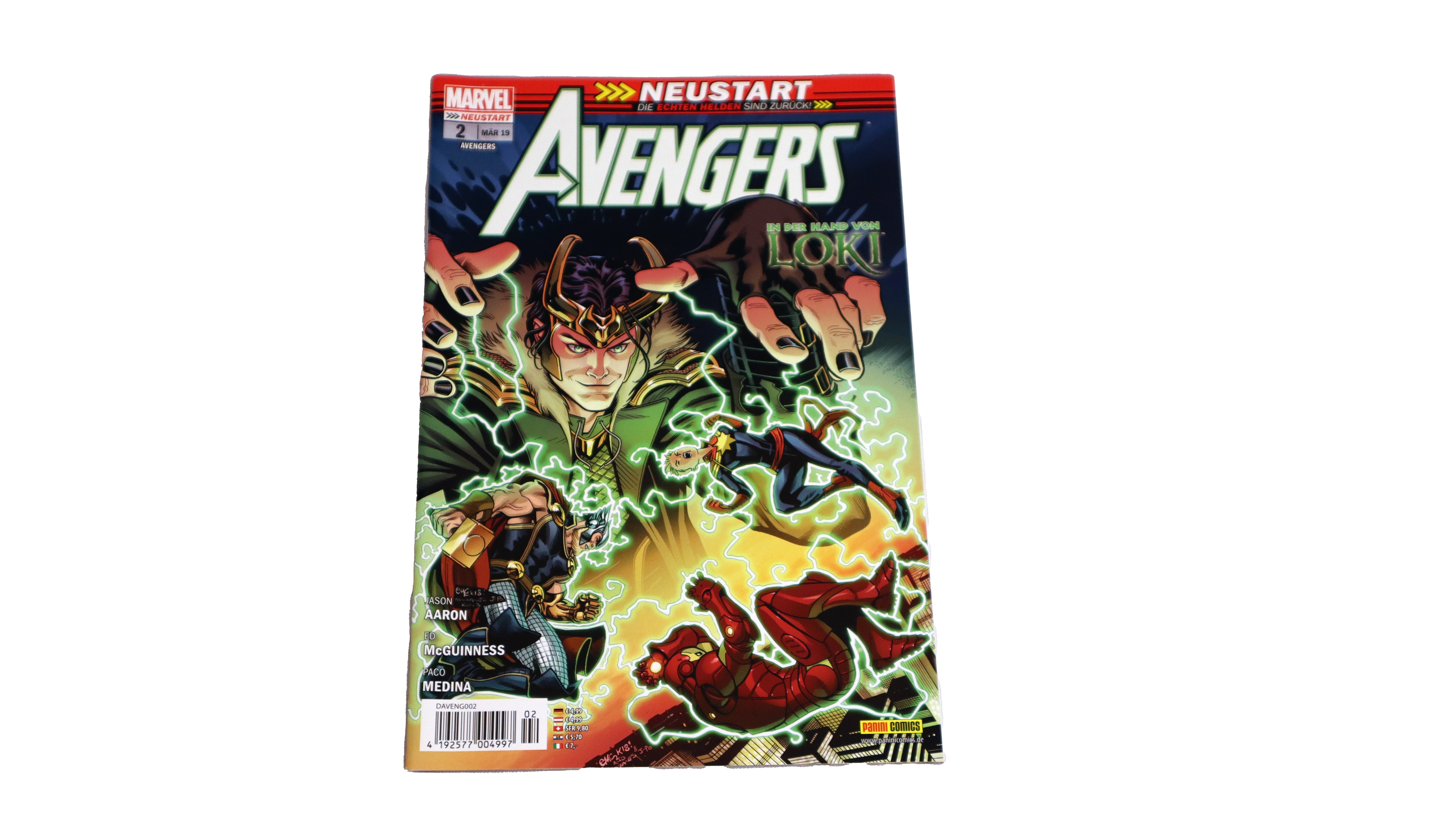 Marvel Avengers Comics 1-14, 16-18, 20 u. 22